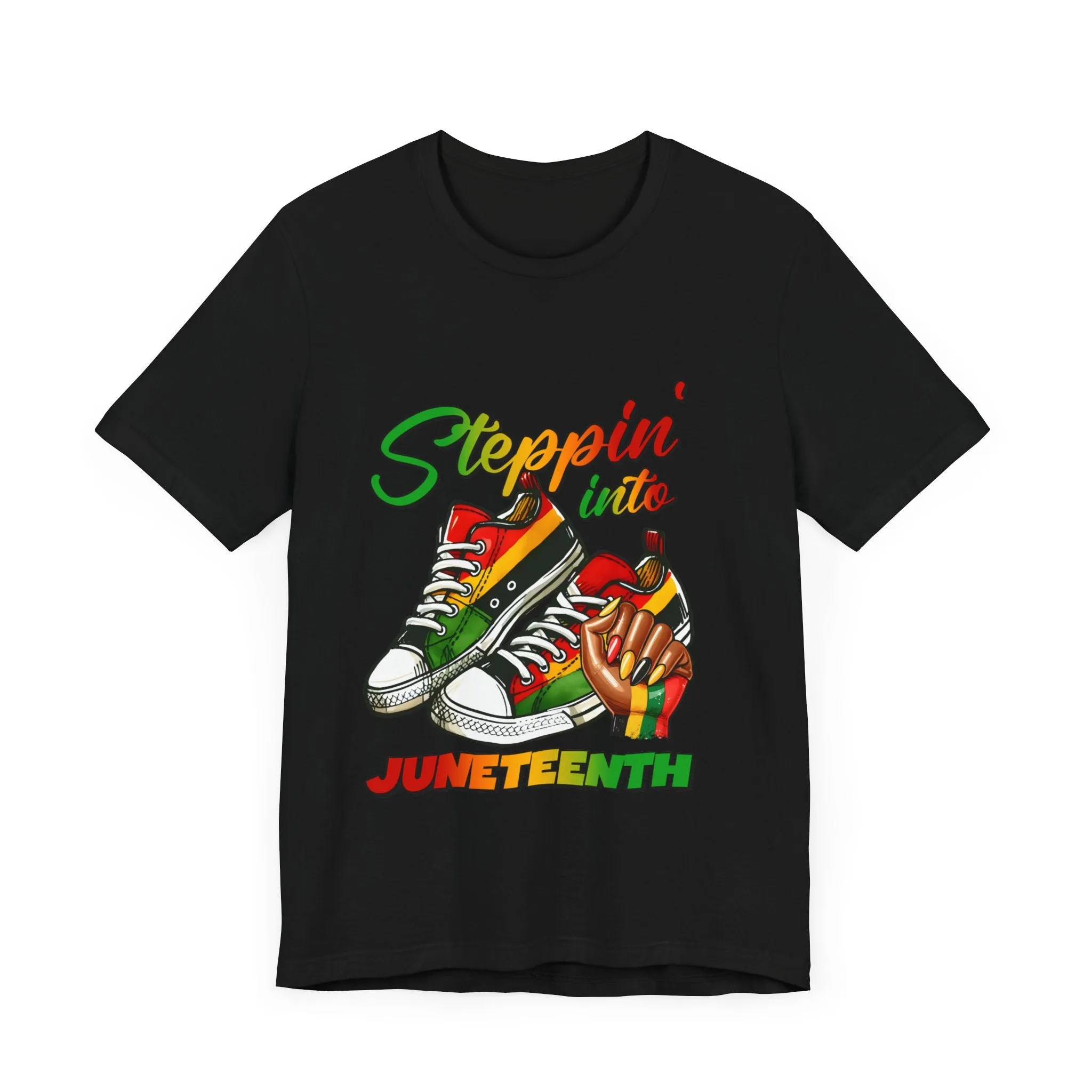 Steppin' Into Freedom: Women's Juneteenth Tee