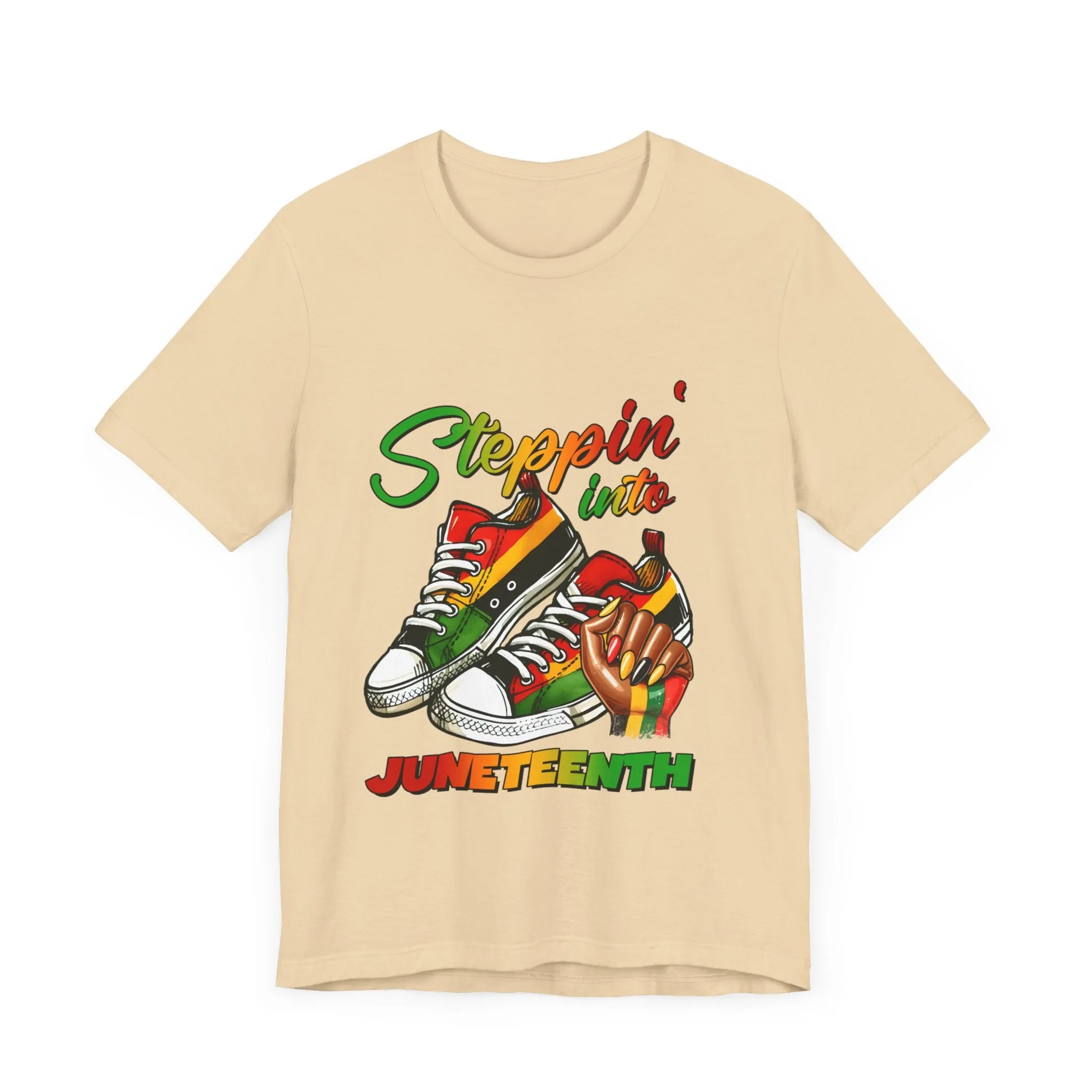 Steppin' Into Freedom: Women's Juneteenth Tee