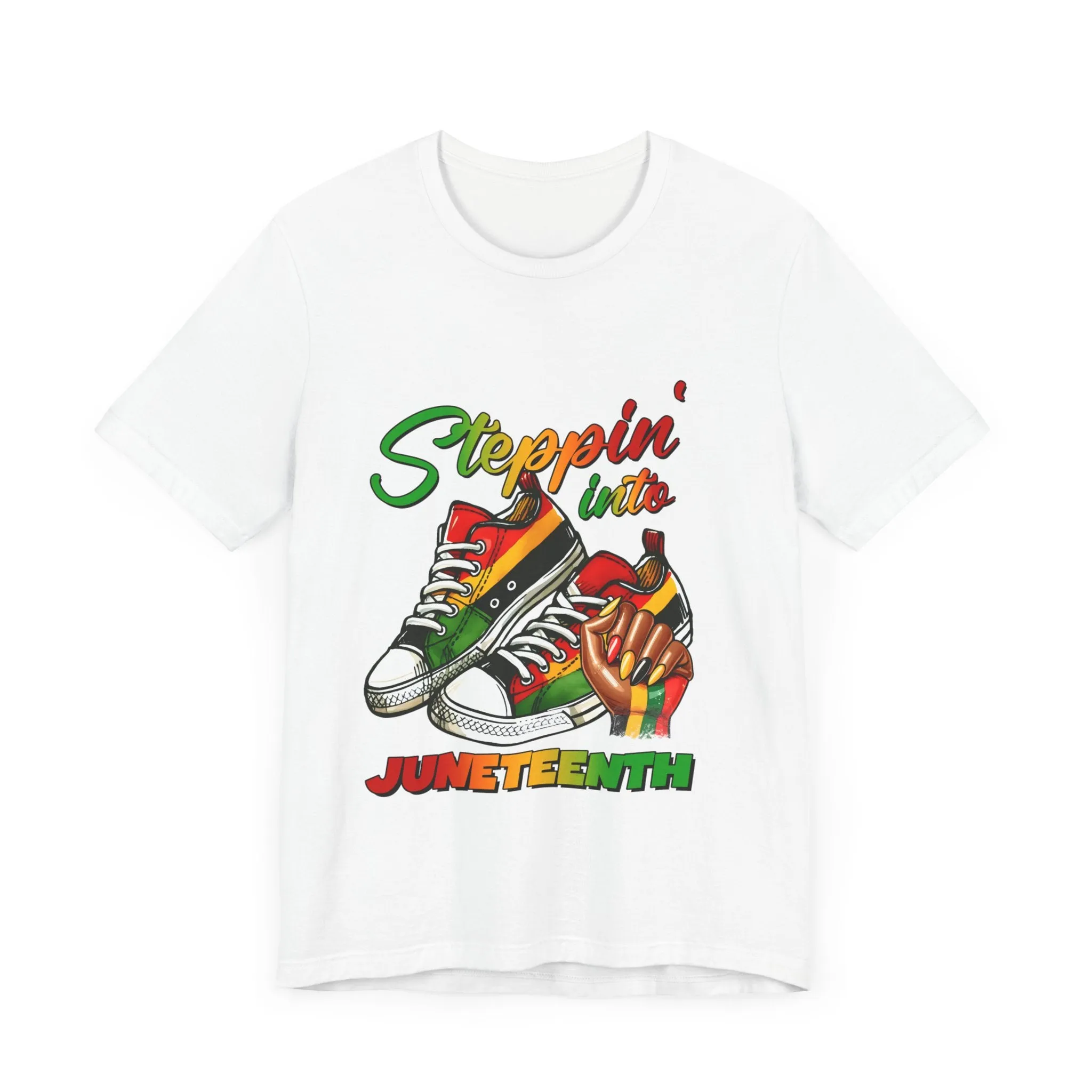 Steppin' Into Freedom: Women's Juneteenth Tee