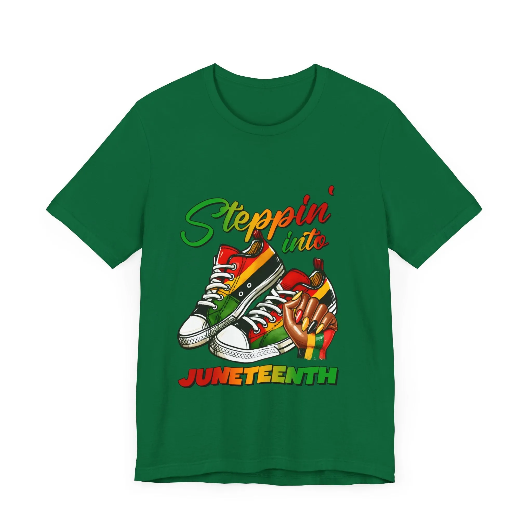 Steppin' Into Freedom: Women's Juneteenth Tee