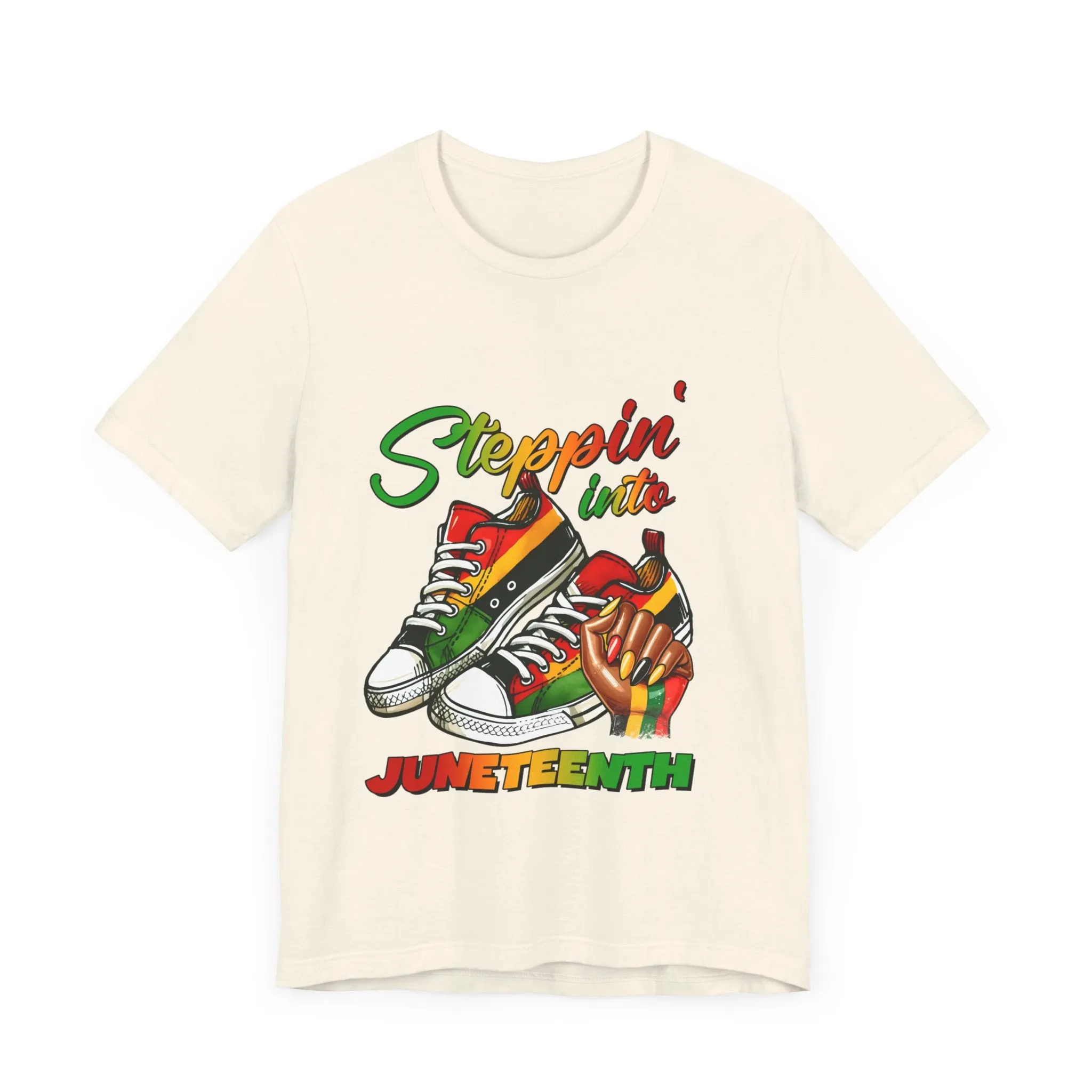 Steppin' Into Freedom: Women's Juneteenth Tee