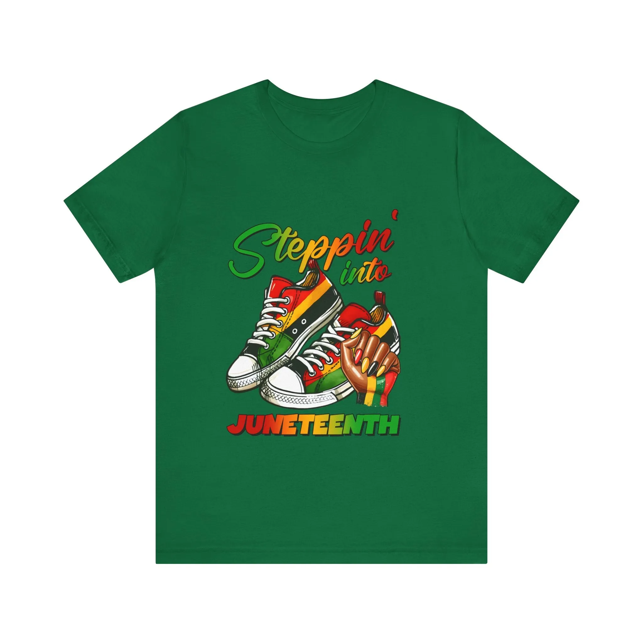 Steppin' Into Freedom: Women's Juneteenth Tee