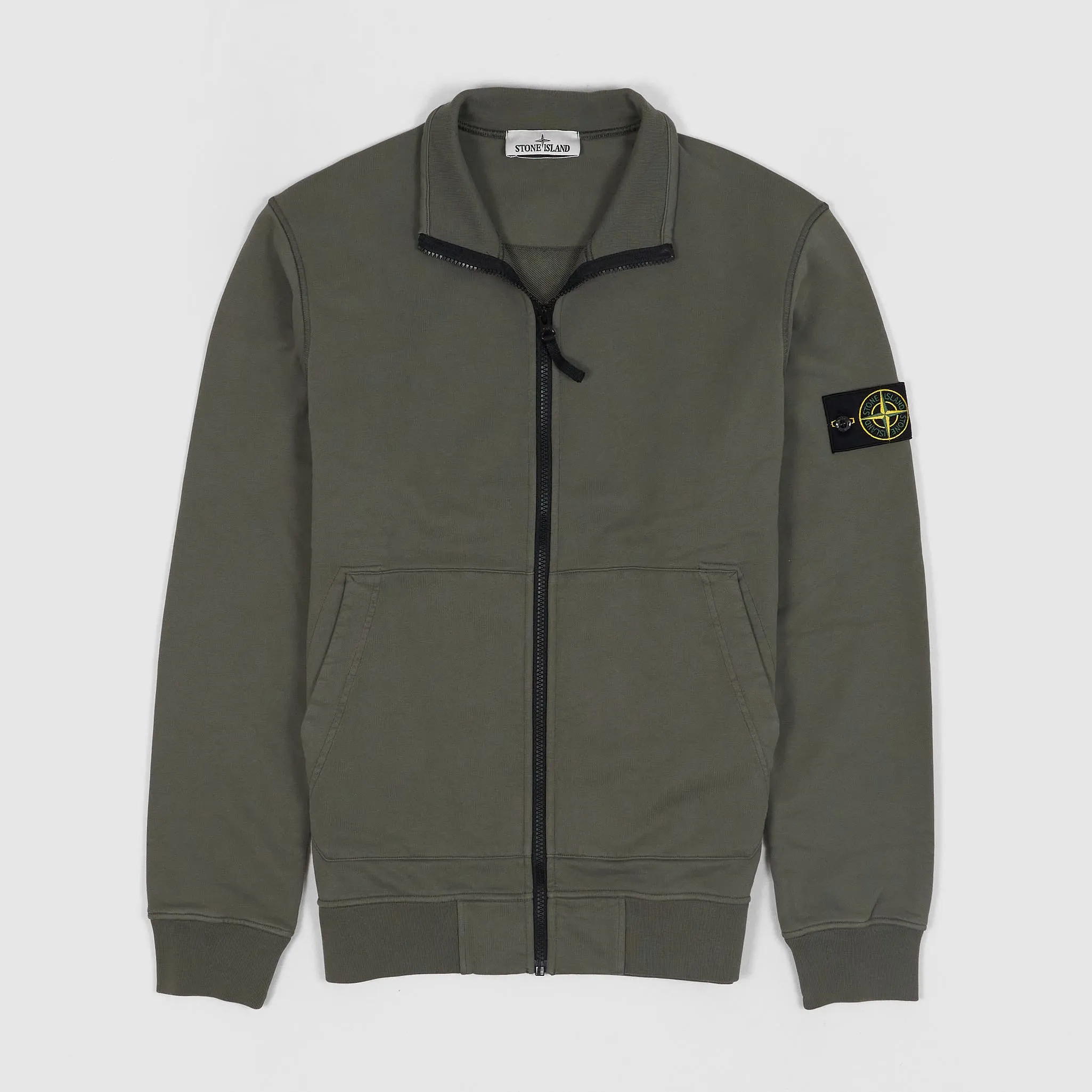 Stone Island Full-Zip Collar Cardigan
