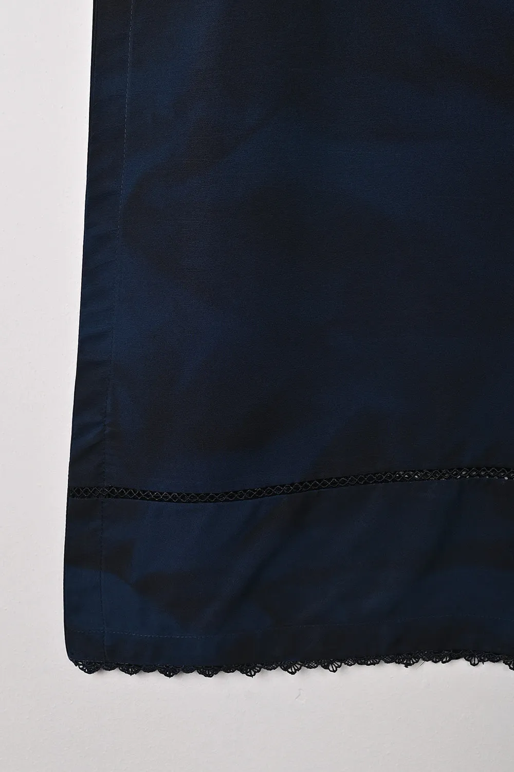 STP-299B-Navy Blue - 2Pc Ready to Wear Spray Contoured Co-Ord Set