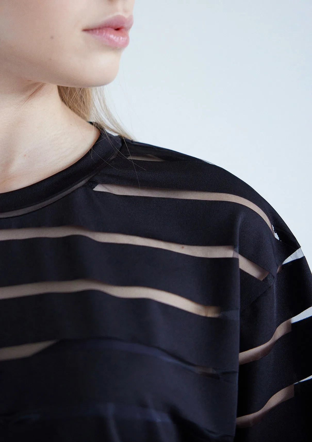 Striped Black T-Shirt