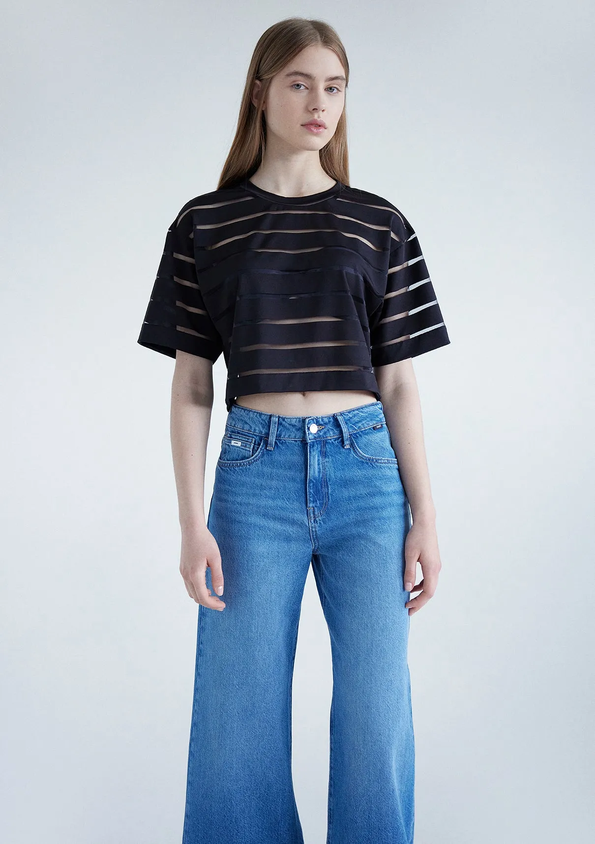 Striped Black T-Shirt