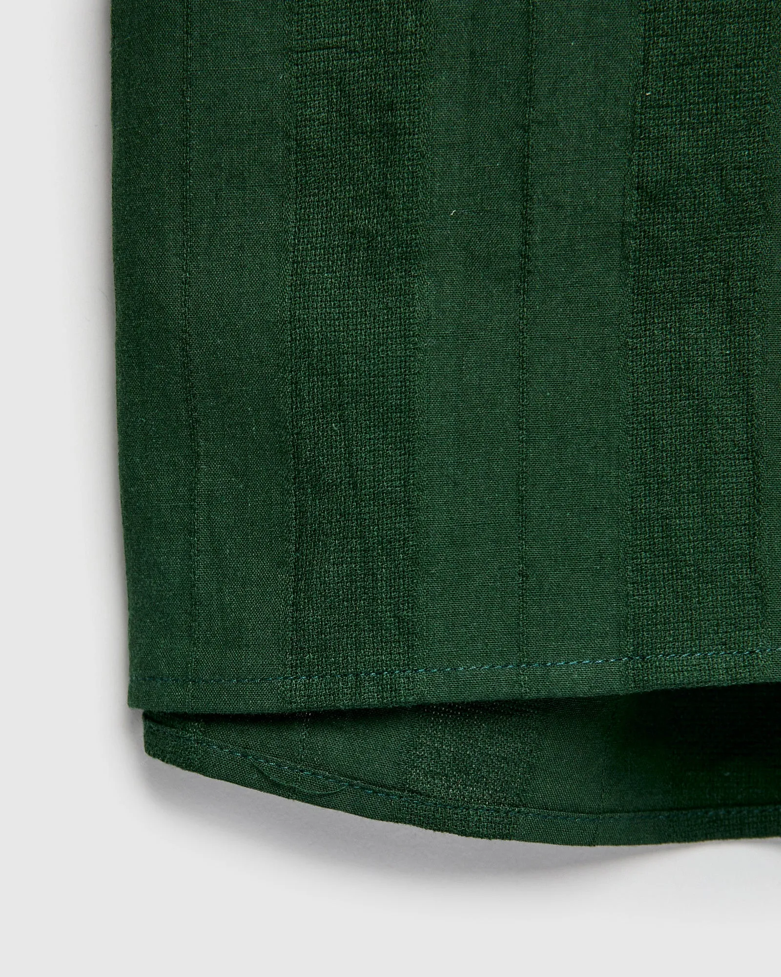 Striped Camp Shirt in Green