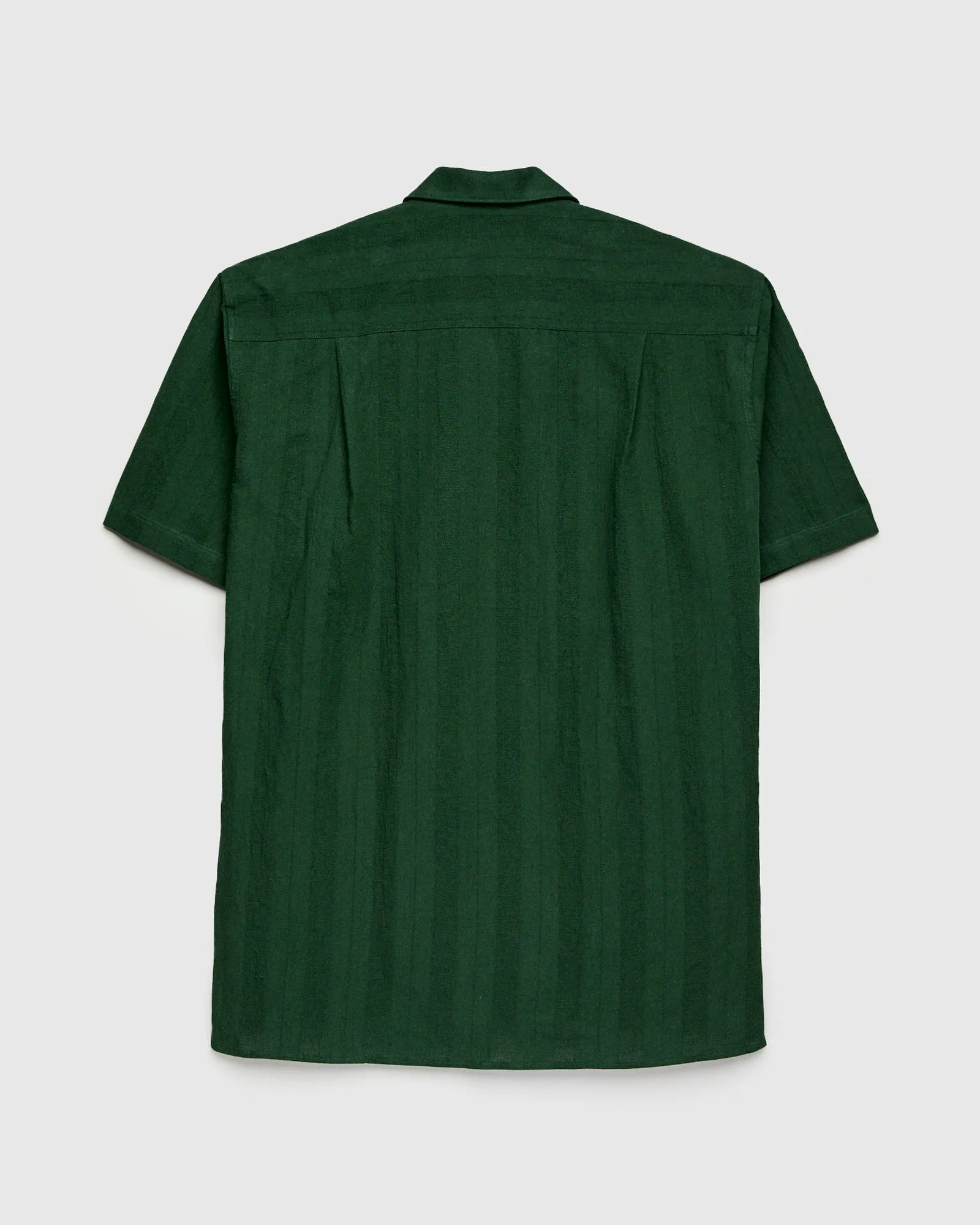 Striped Camp Shirt in Green