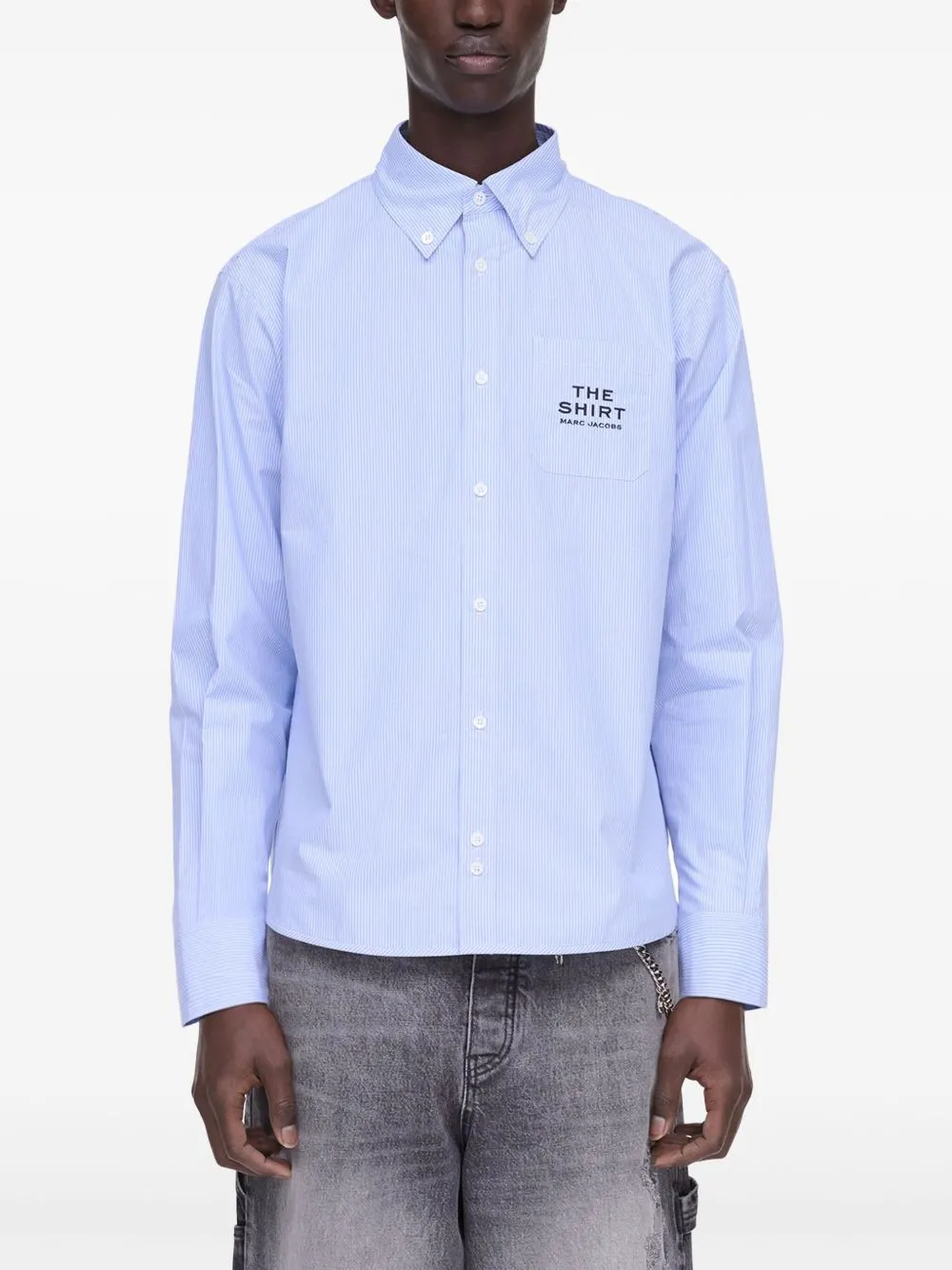 Striped cotton shirt