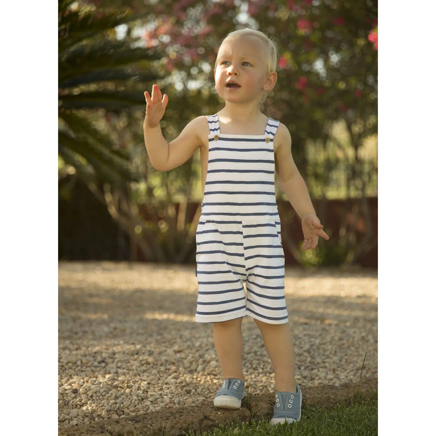 Striped Dungarees