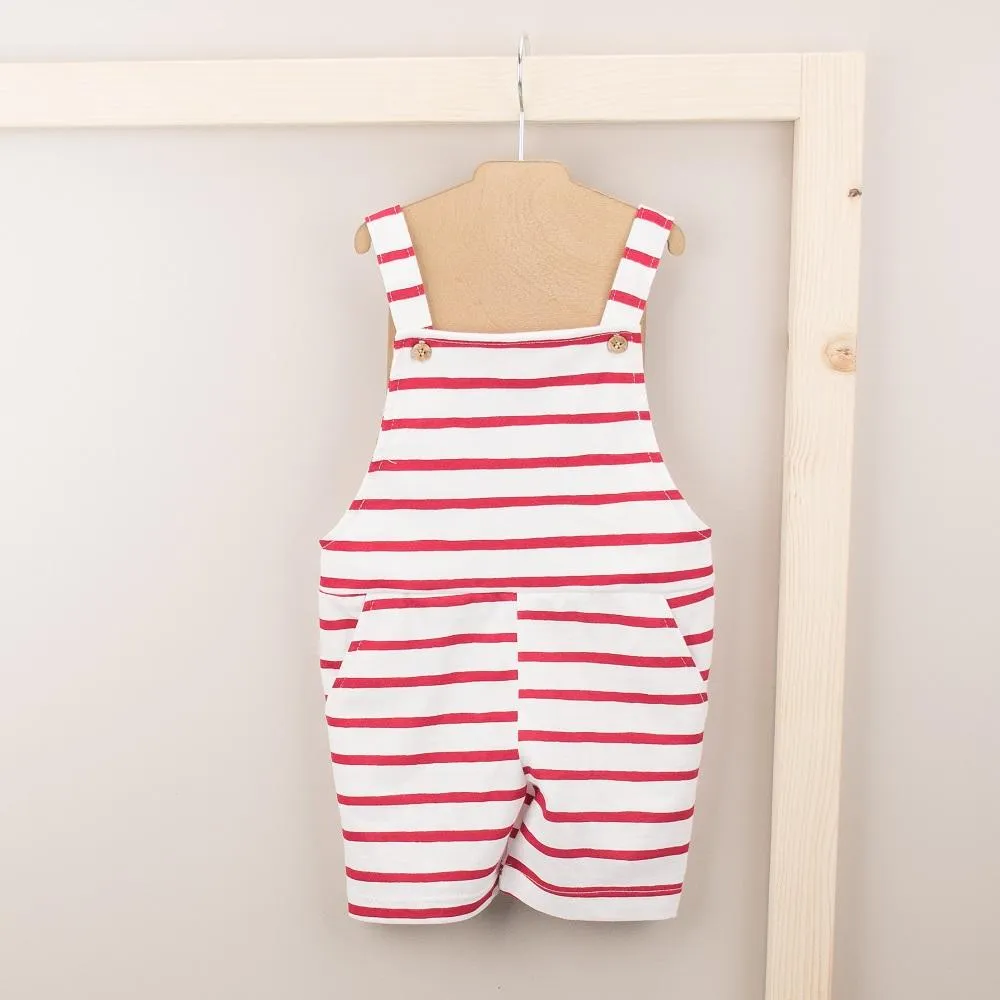 Striped Dungarees