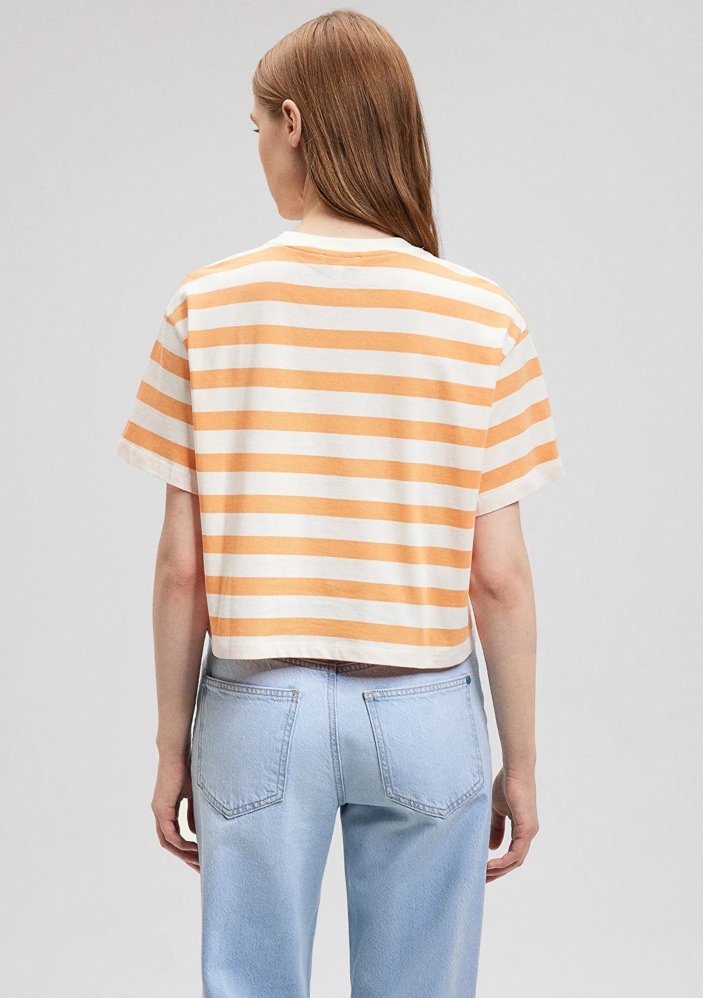 Striped Orange T-Shirt