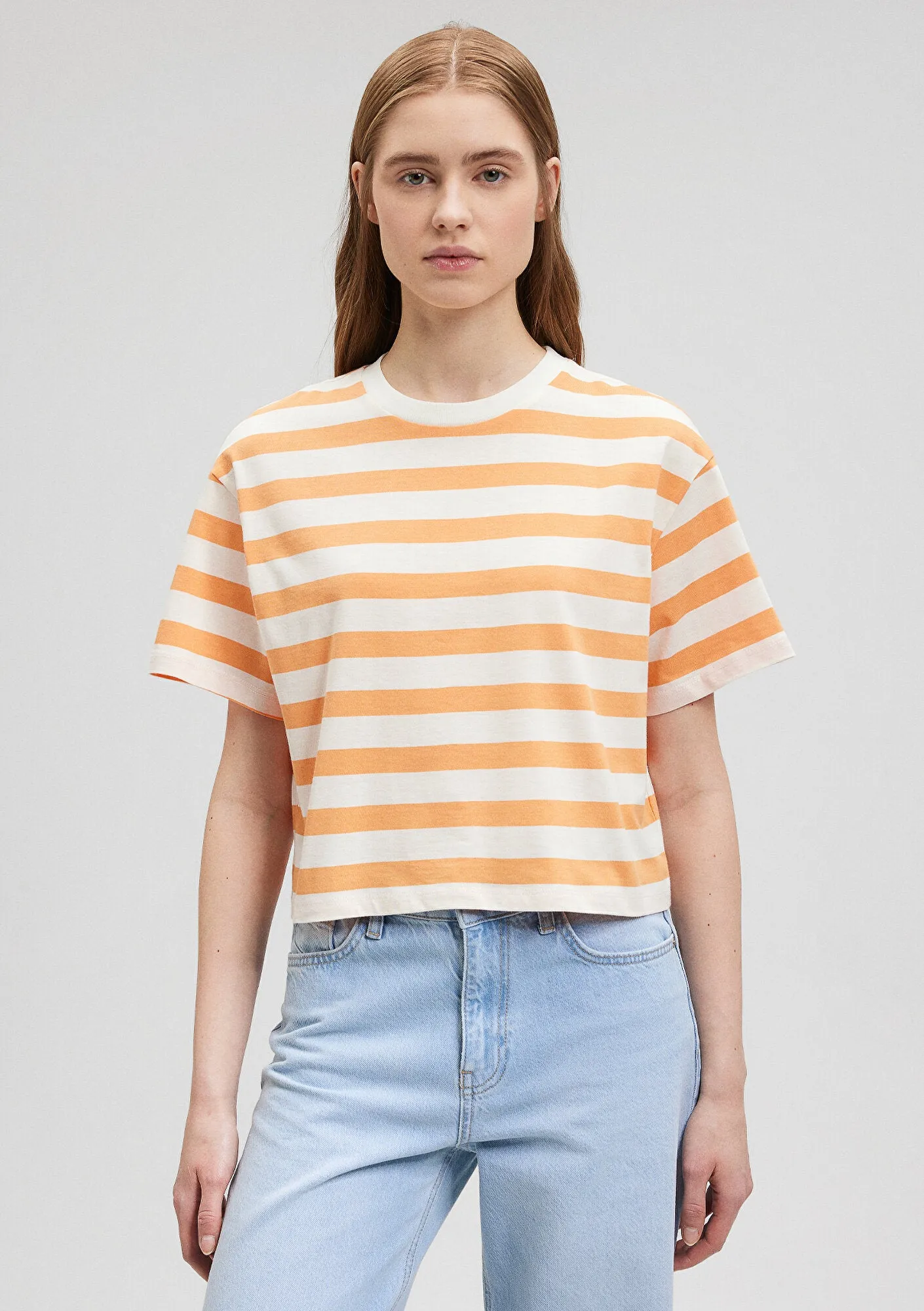 Striped Orange T-Shirt