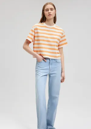 Striped Orange T-Shirt
