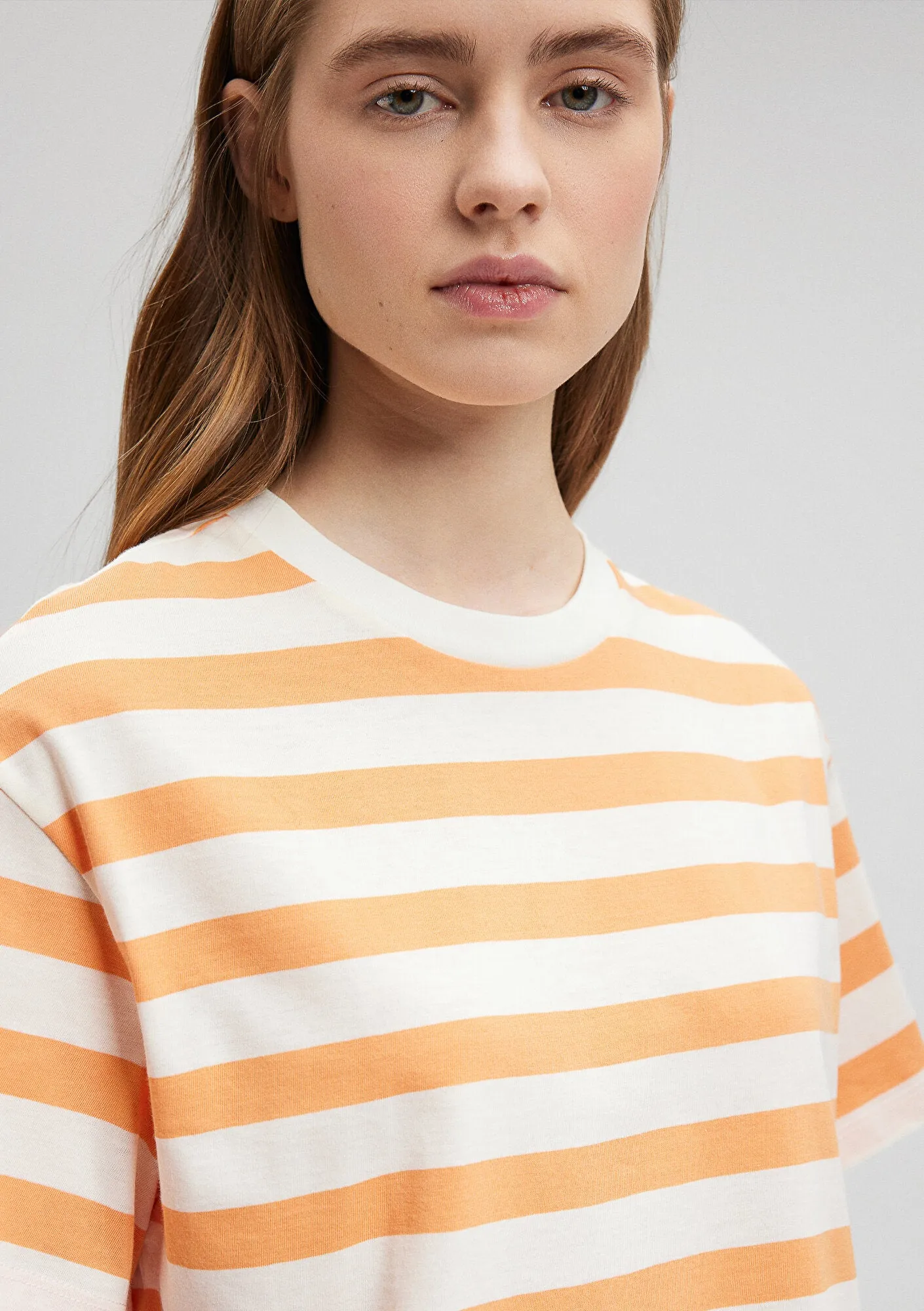 Striped Orange T-Shirt
