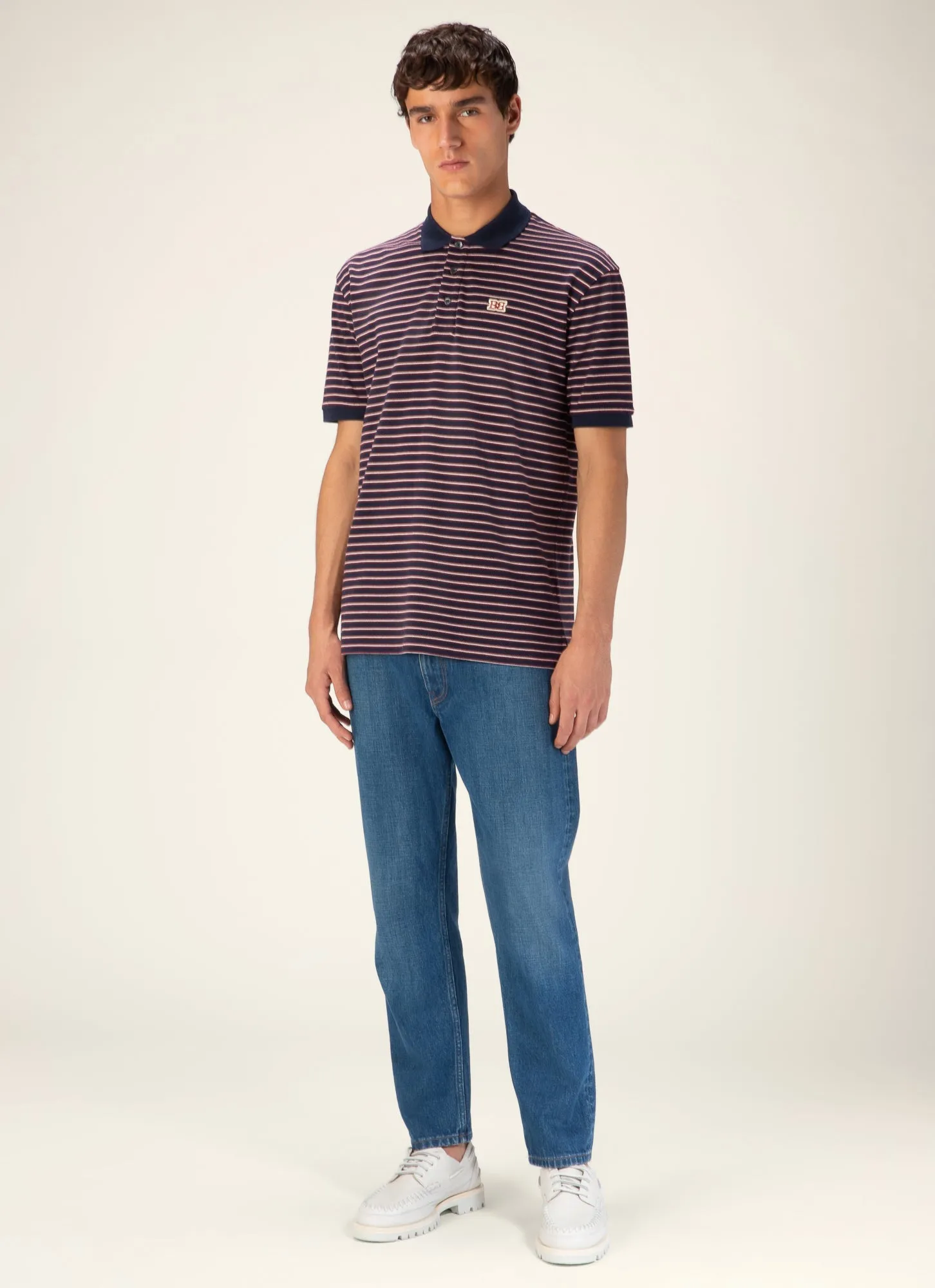 Striped Polo Shirt