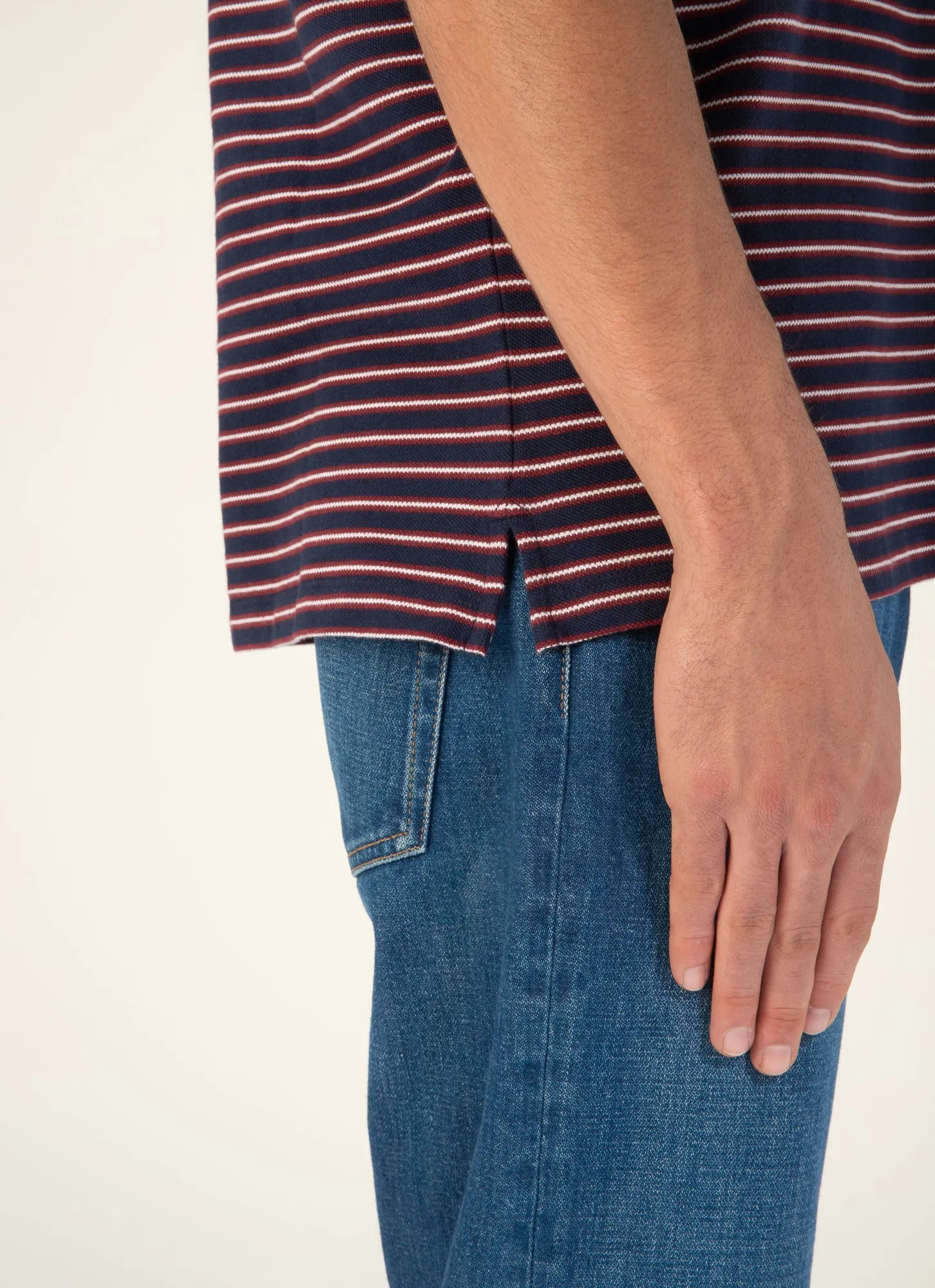 Striped Polo Shirt