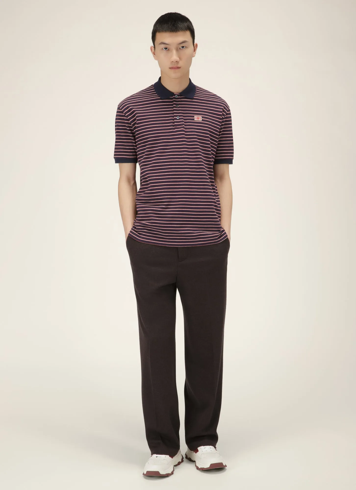 Striped Polo Shirt