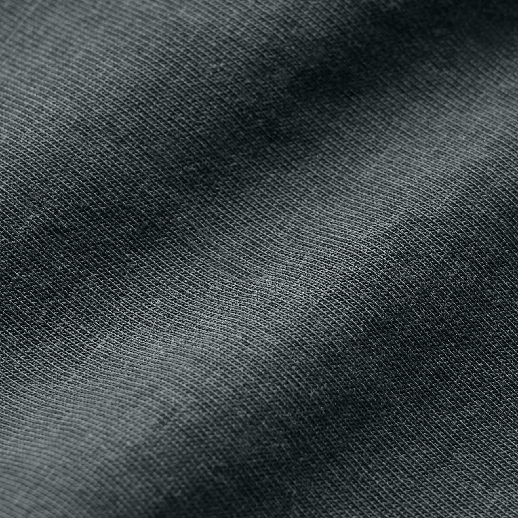 Sueded Jersey Polo - Asphalt Pigment