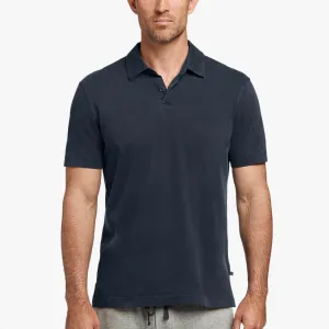 Sueded Jersey Polo - Submarine