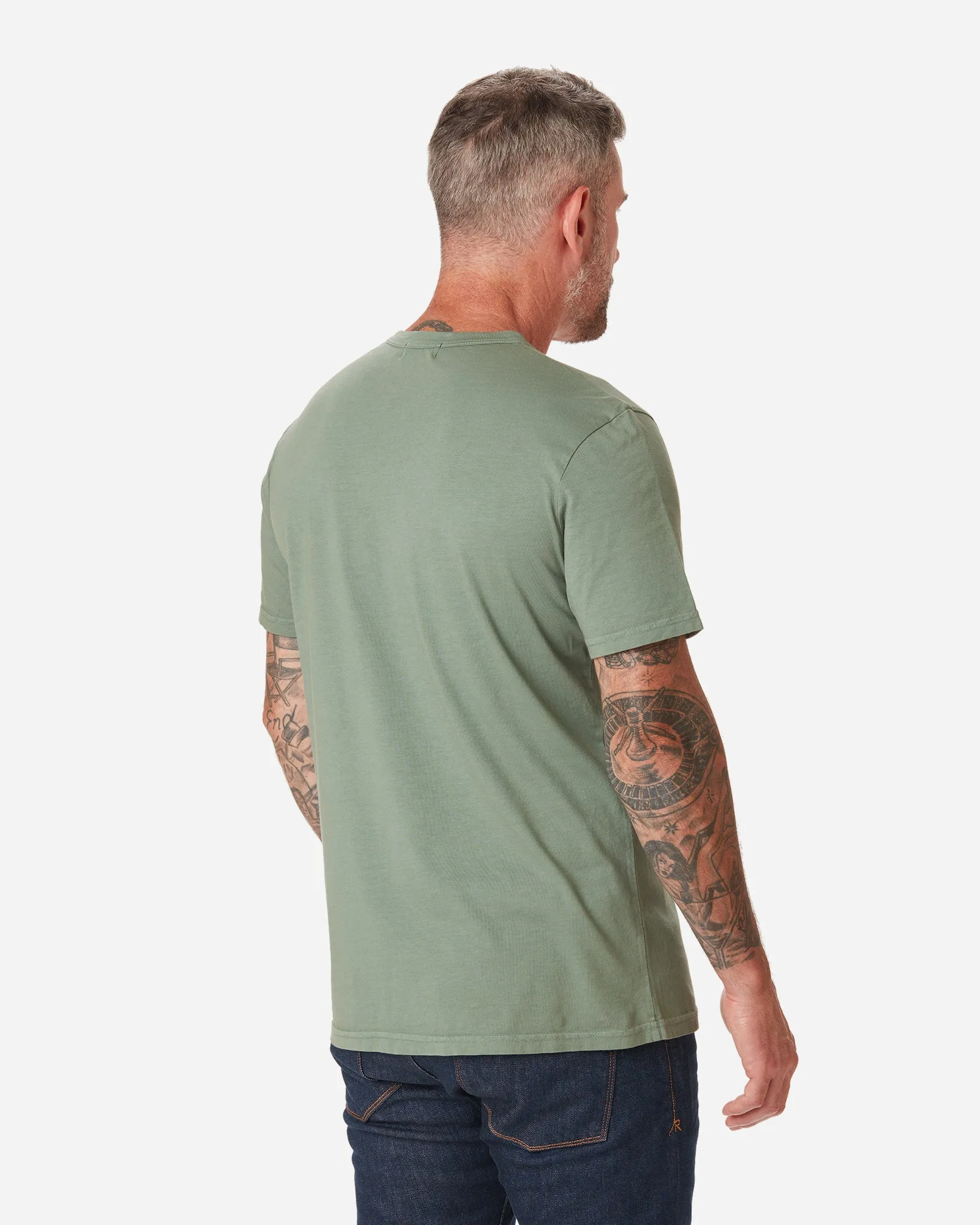Super Soft "Supima" Cotton Tee - Sage Green