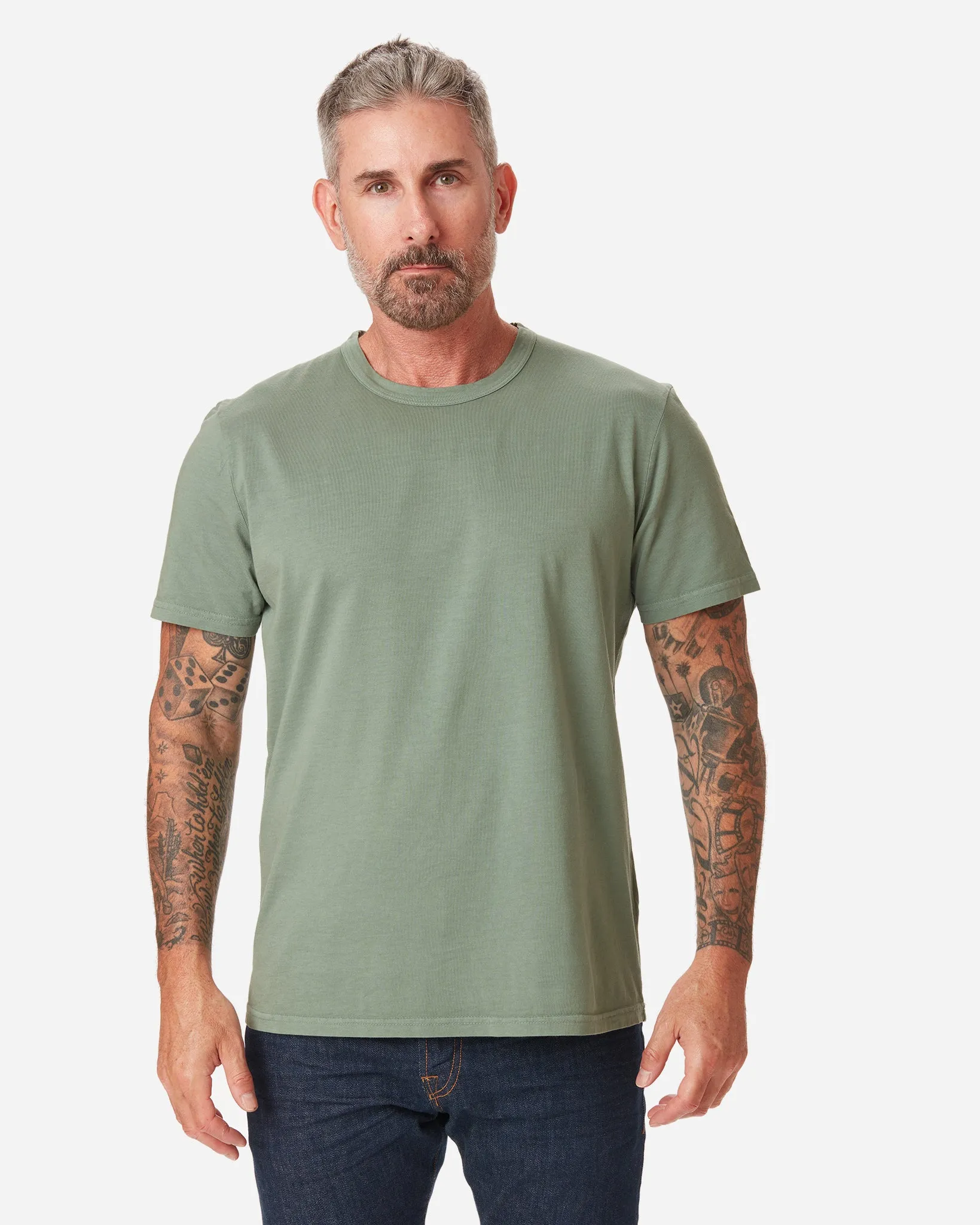 Super Soft "Supima" Cotton Tee - Sage Green