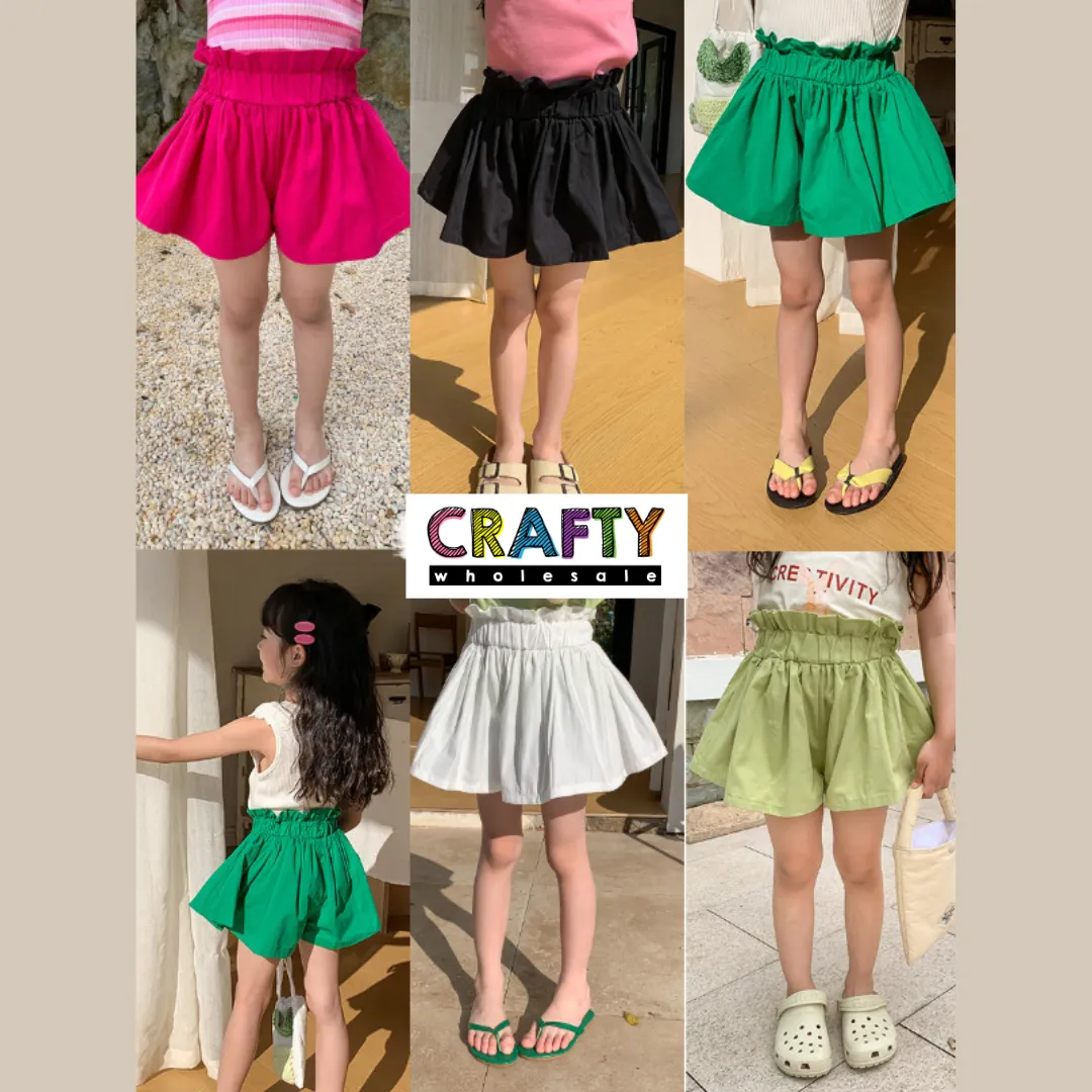 Supersoft Girls Summer Shorts - Green