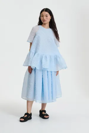 SUSI | TOP NIMBUS MATELASS… LIGHT BLUE