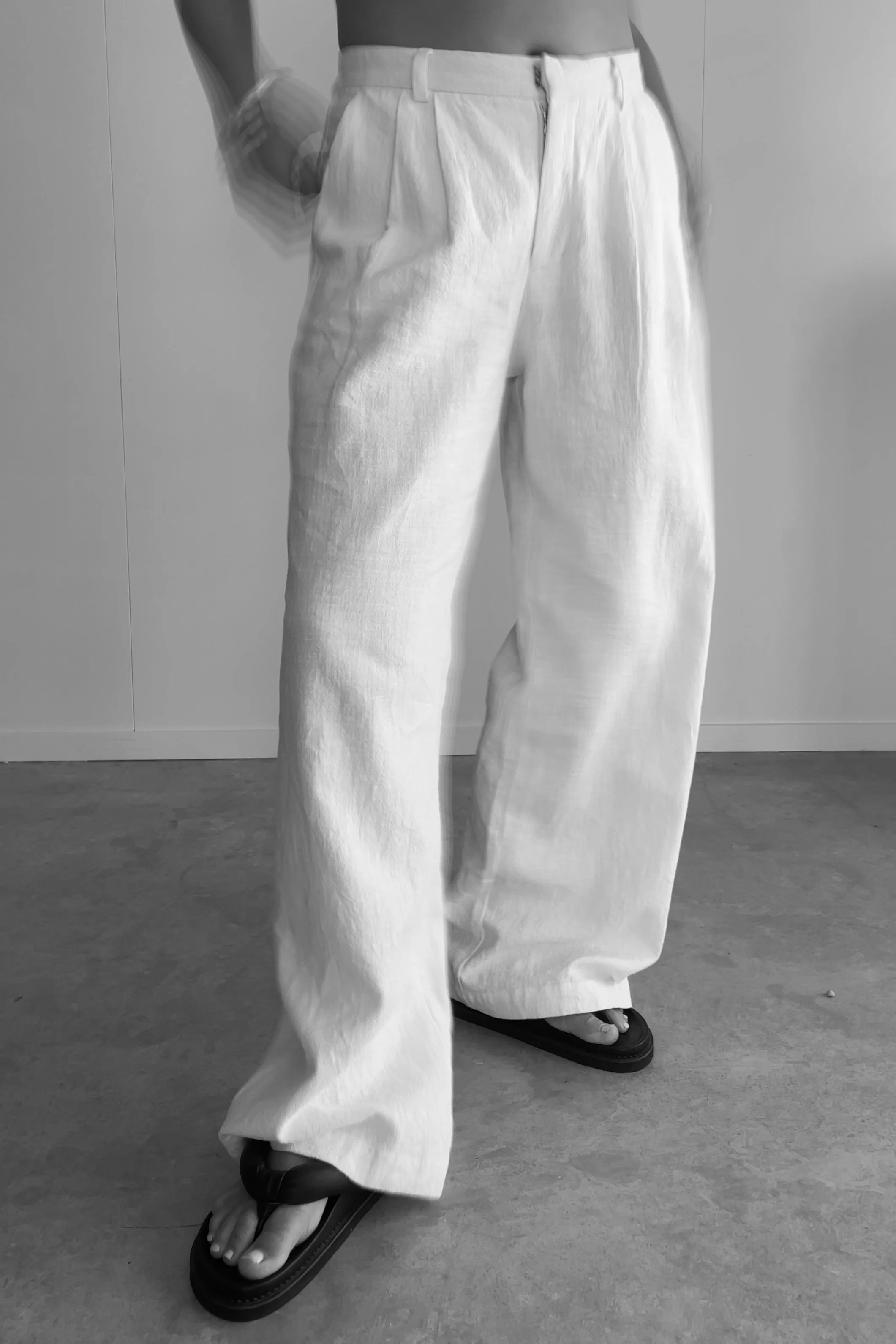 Tailored Pants - White