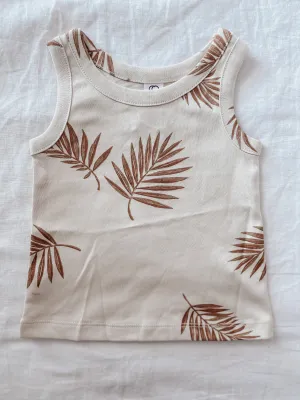 Tan Palms Leni Tank