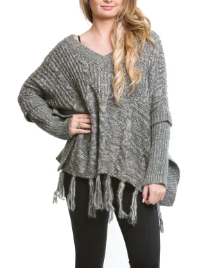 Tassel Trim Sweater