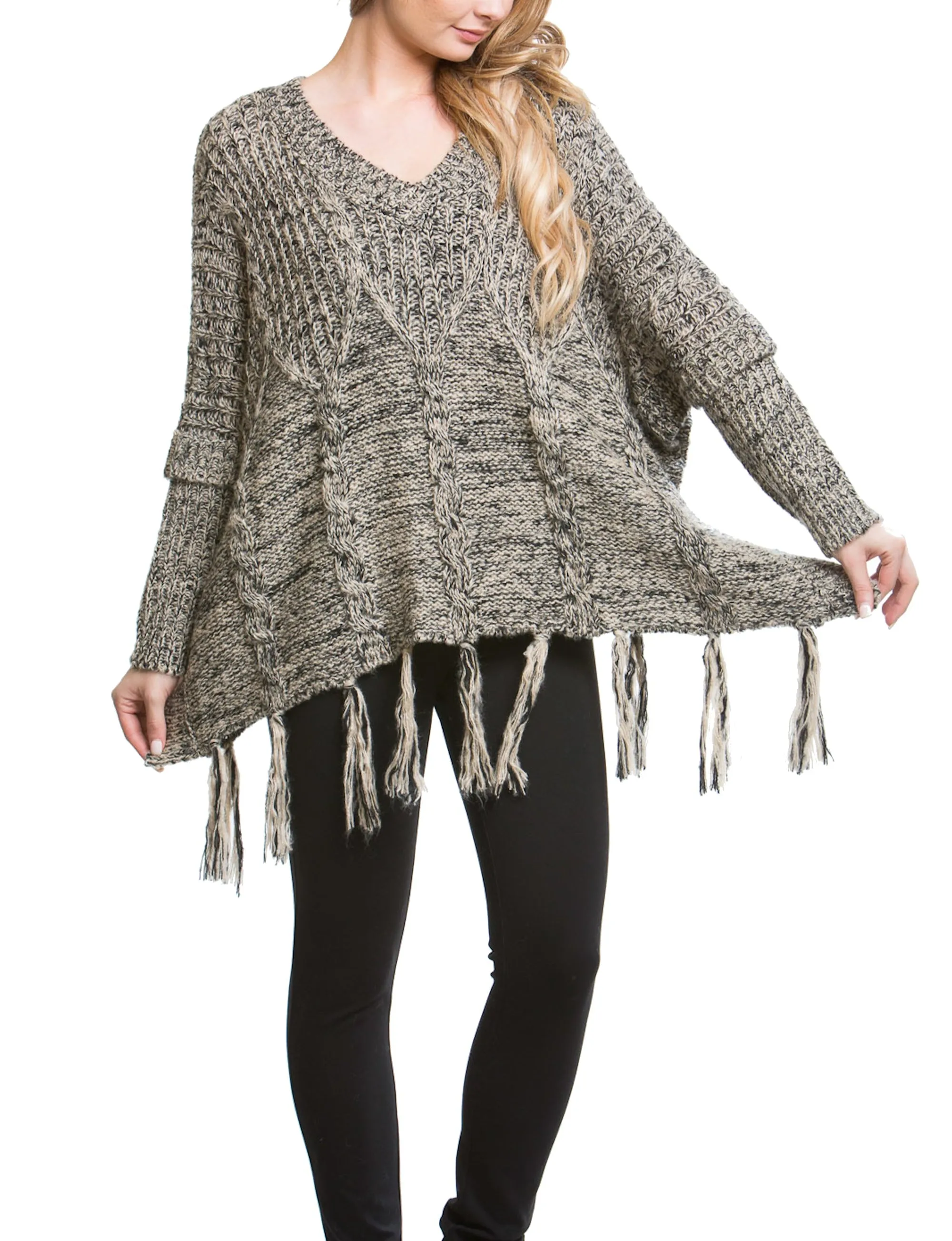Tassel Trim Sweater