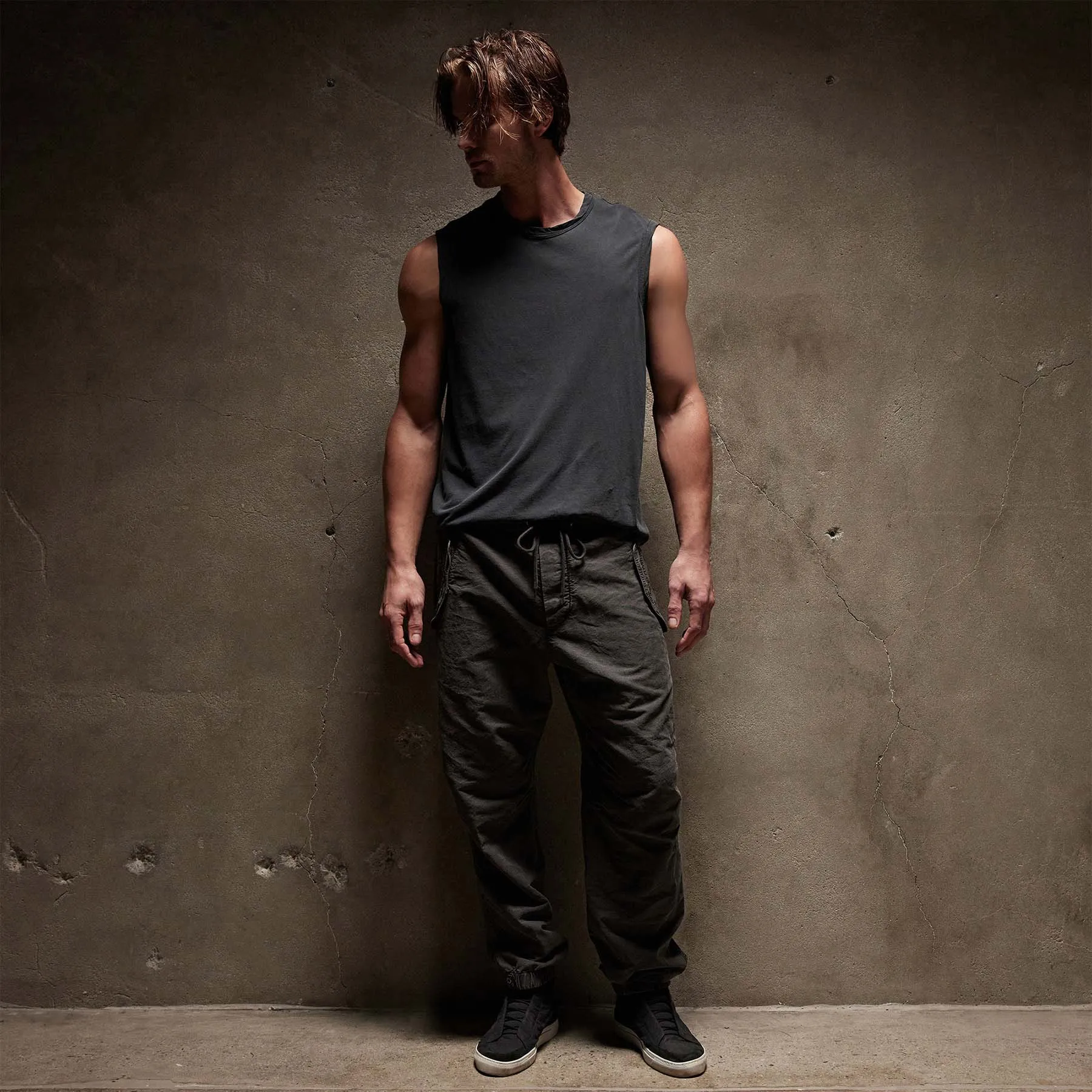 Textured Flight Pant - Pipe Pigment