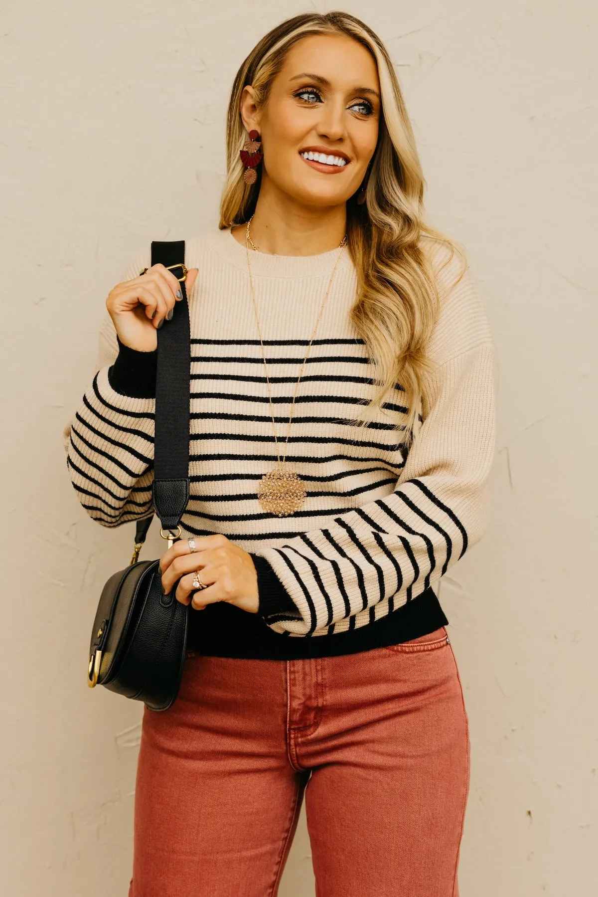 The Aaron Side Button Sweater