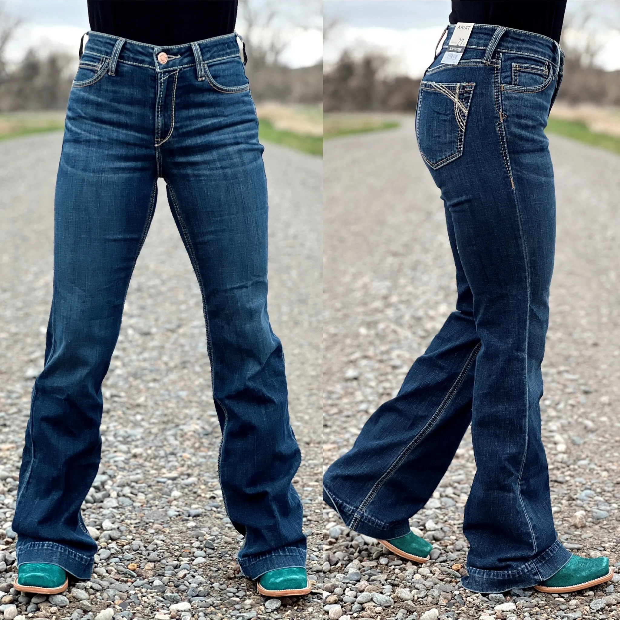 The Grand Canyon High Rise Slim Trouser Jean