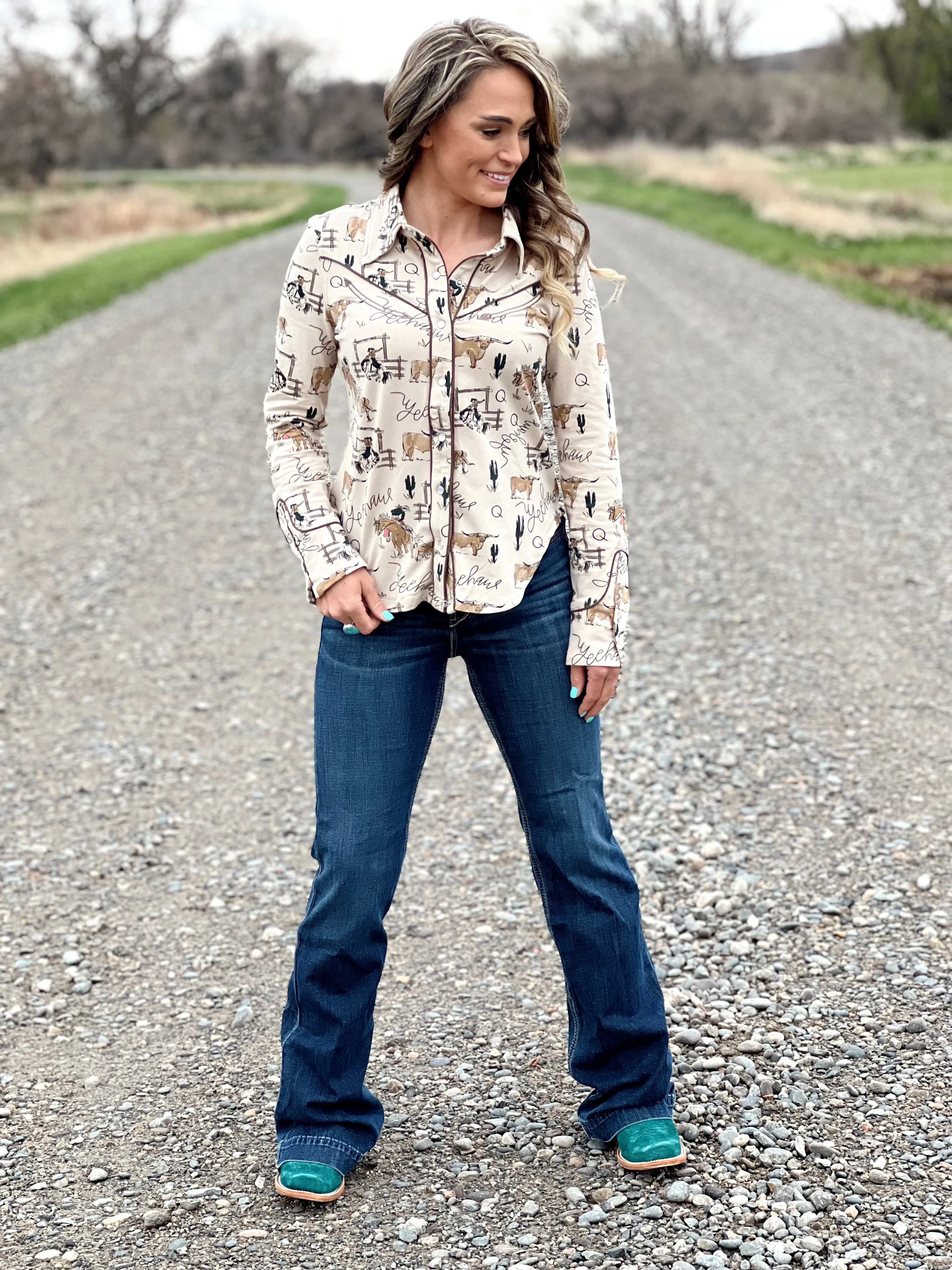 The Grand Canyon High Rise Slim Trouser Jean