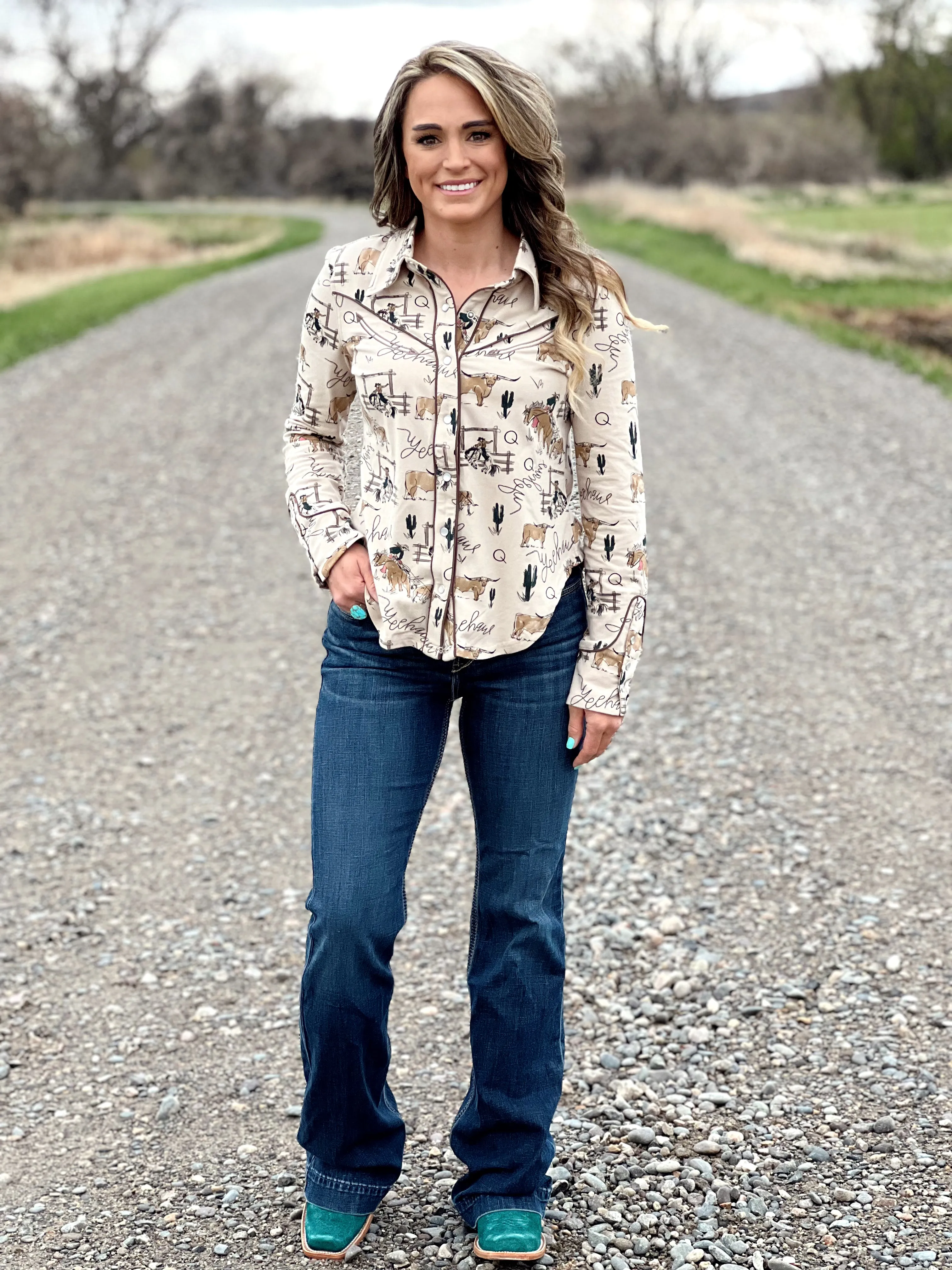 The Grand Canyon High Rise Slim Trouser Jean