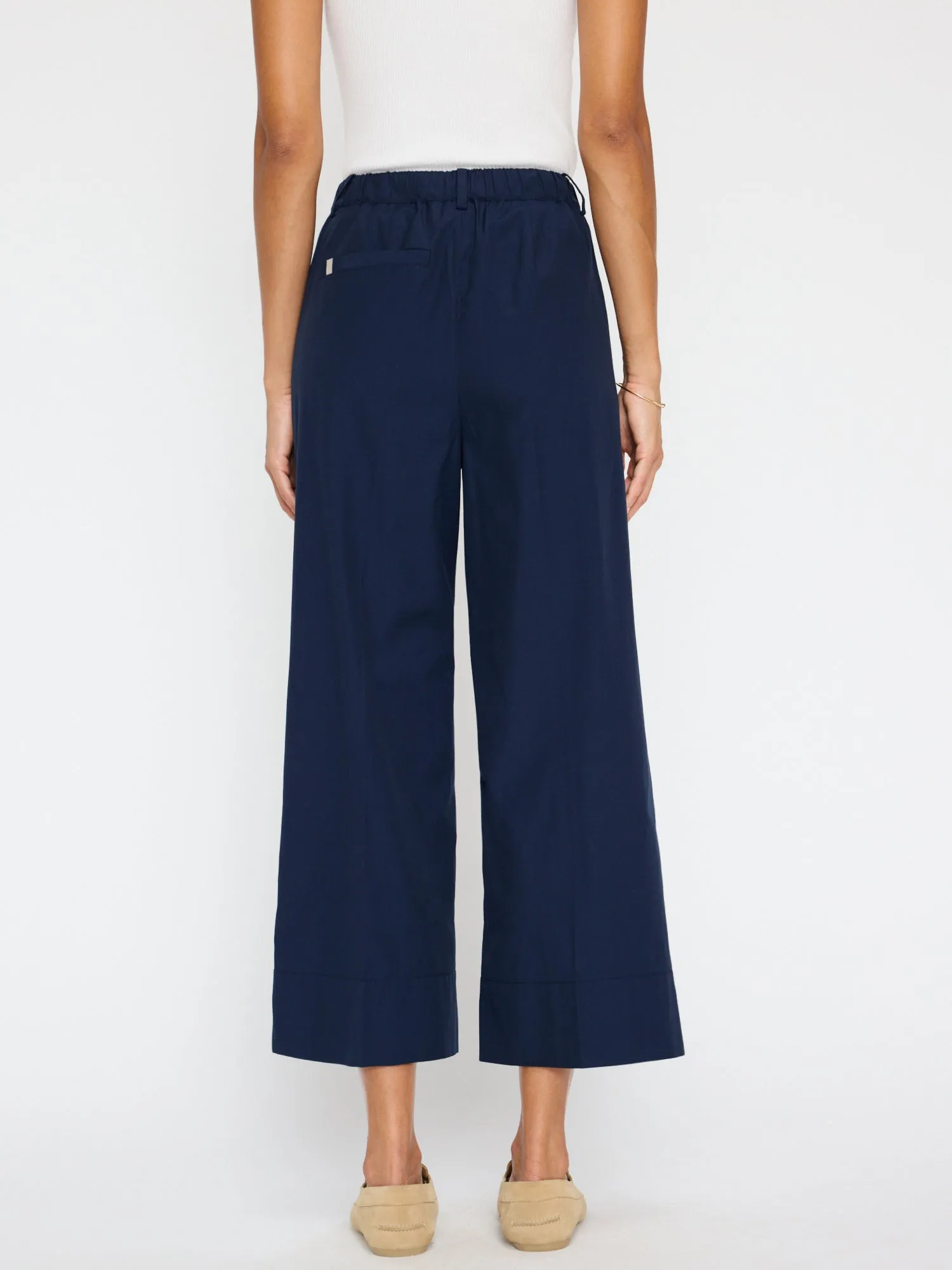 The Joya Cropped Pant - Navy