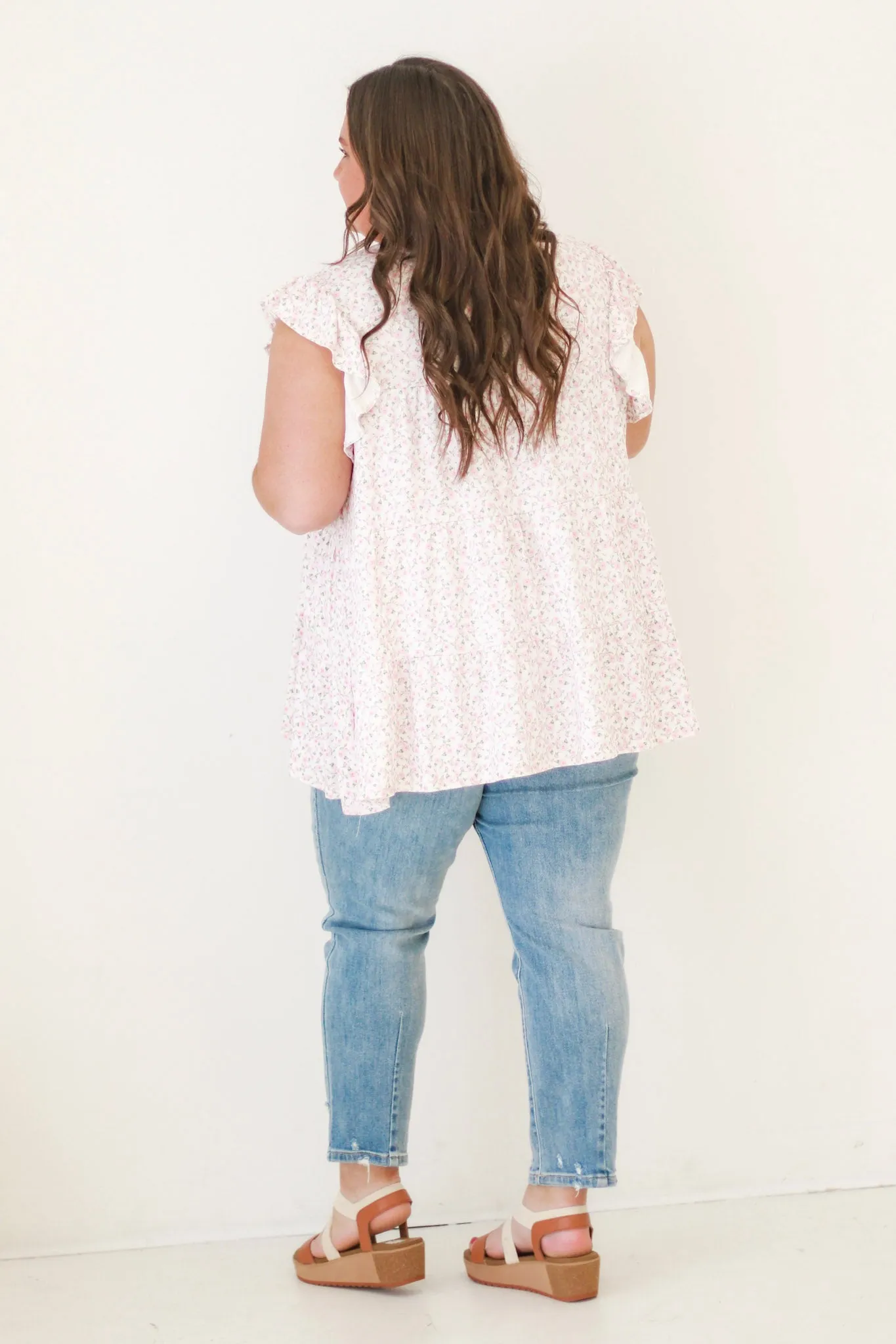 The Way You Make Me Smile Floral Top