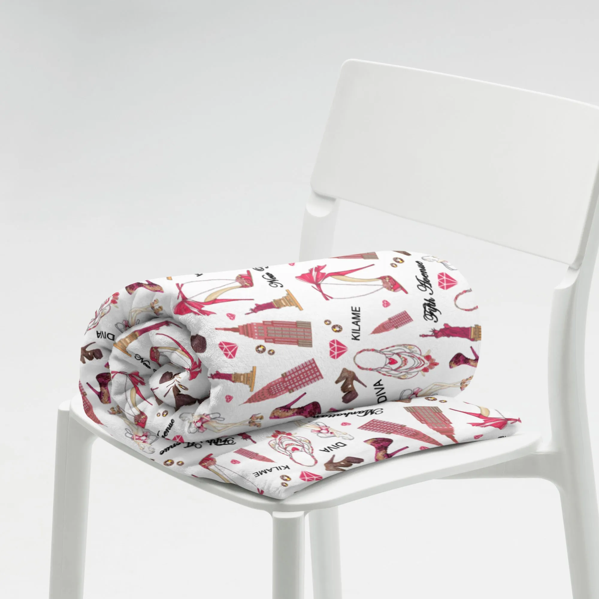 Throw Blanket 'Fifth Avenue'