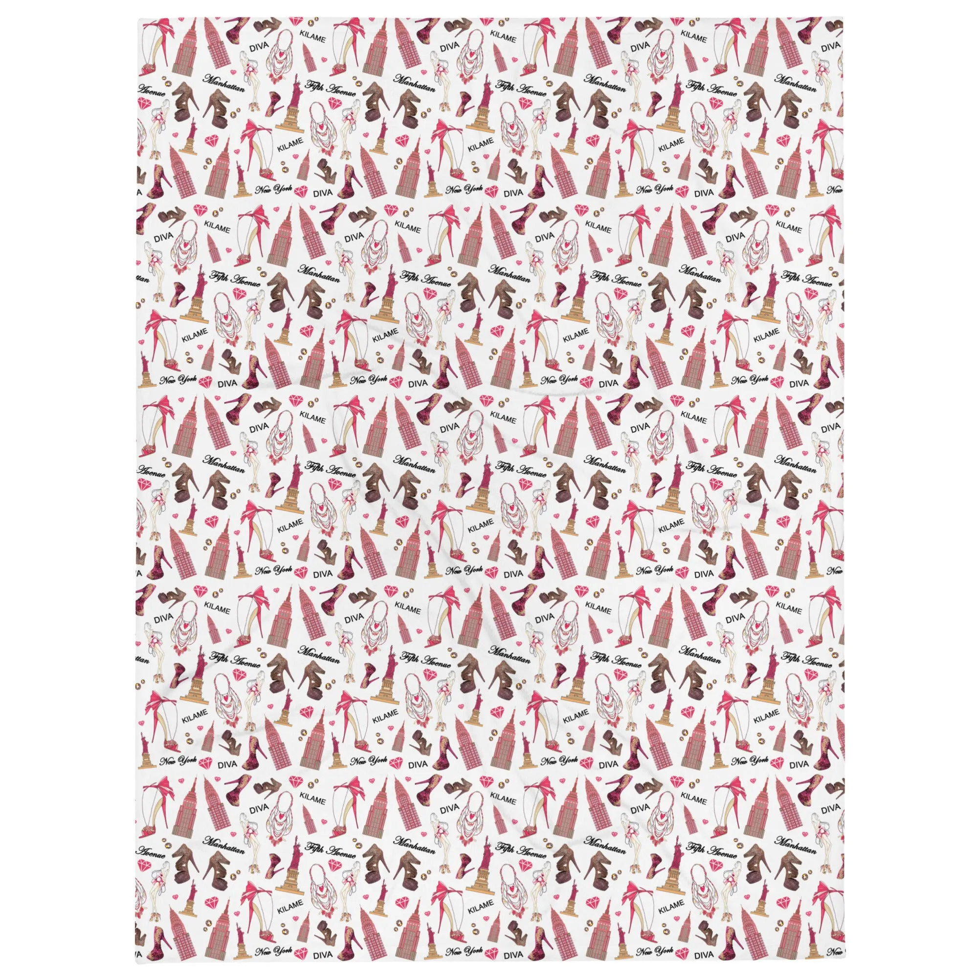 Throw Blanket 'Fifth Avenue'