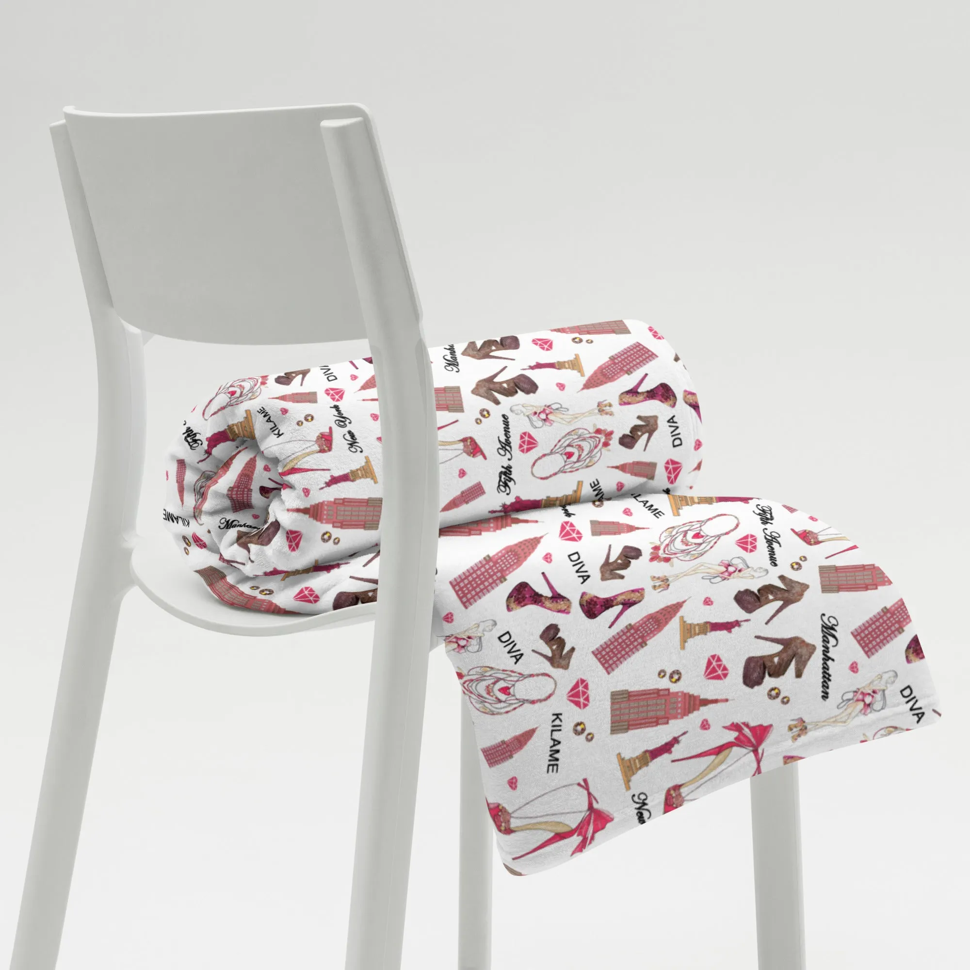Throw Blanket 'Fifth Avenue'