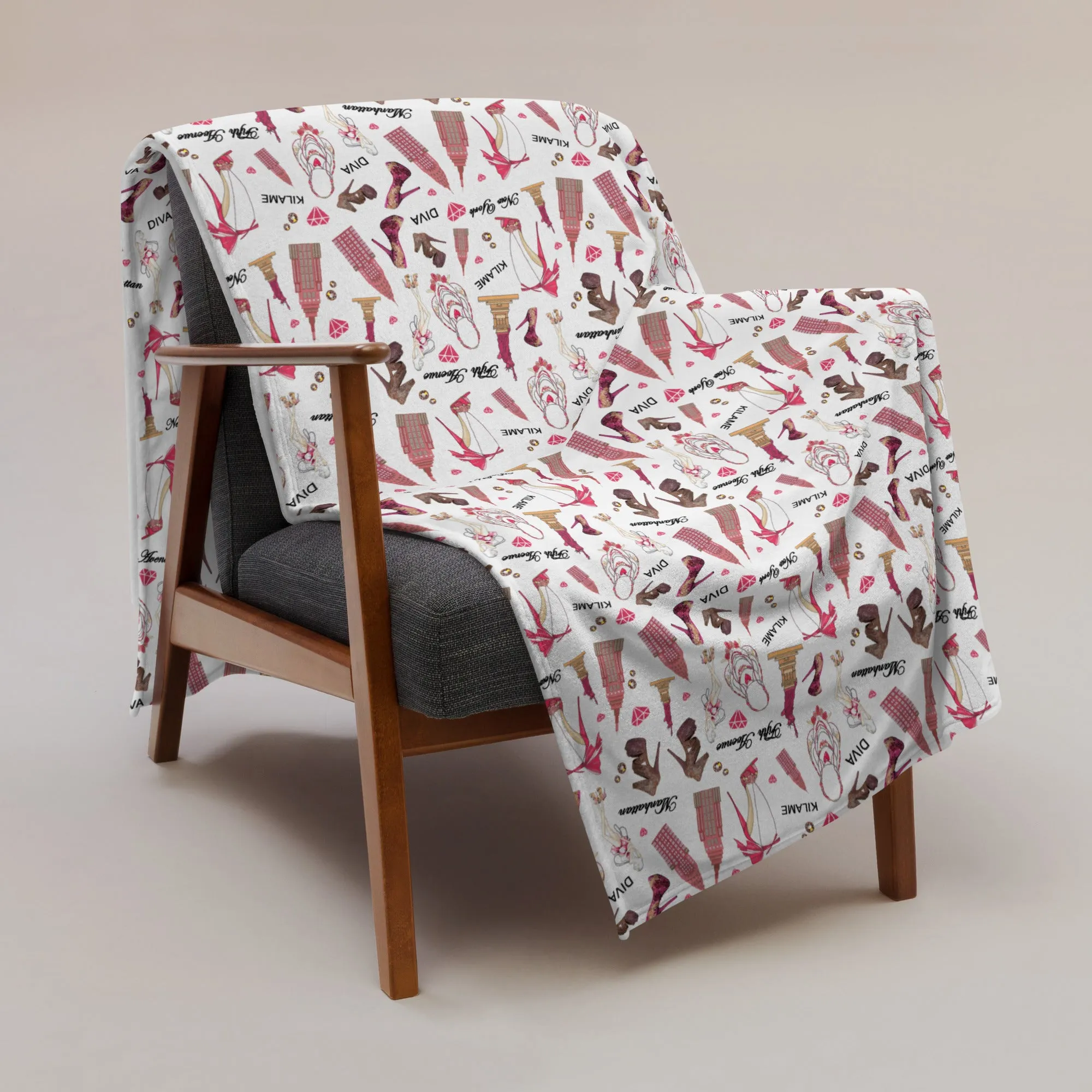 Throw Blanket 'Fifth Avenue'