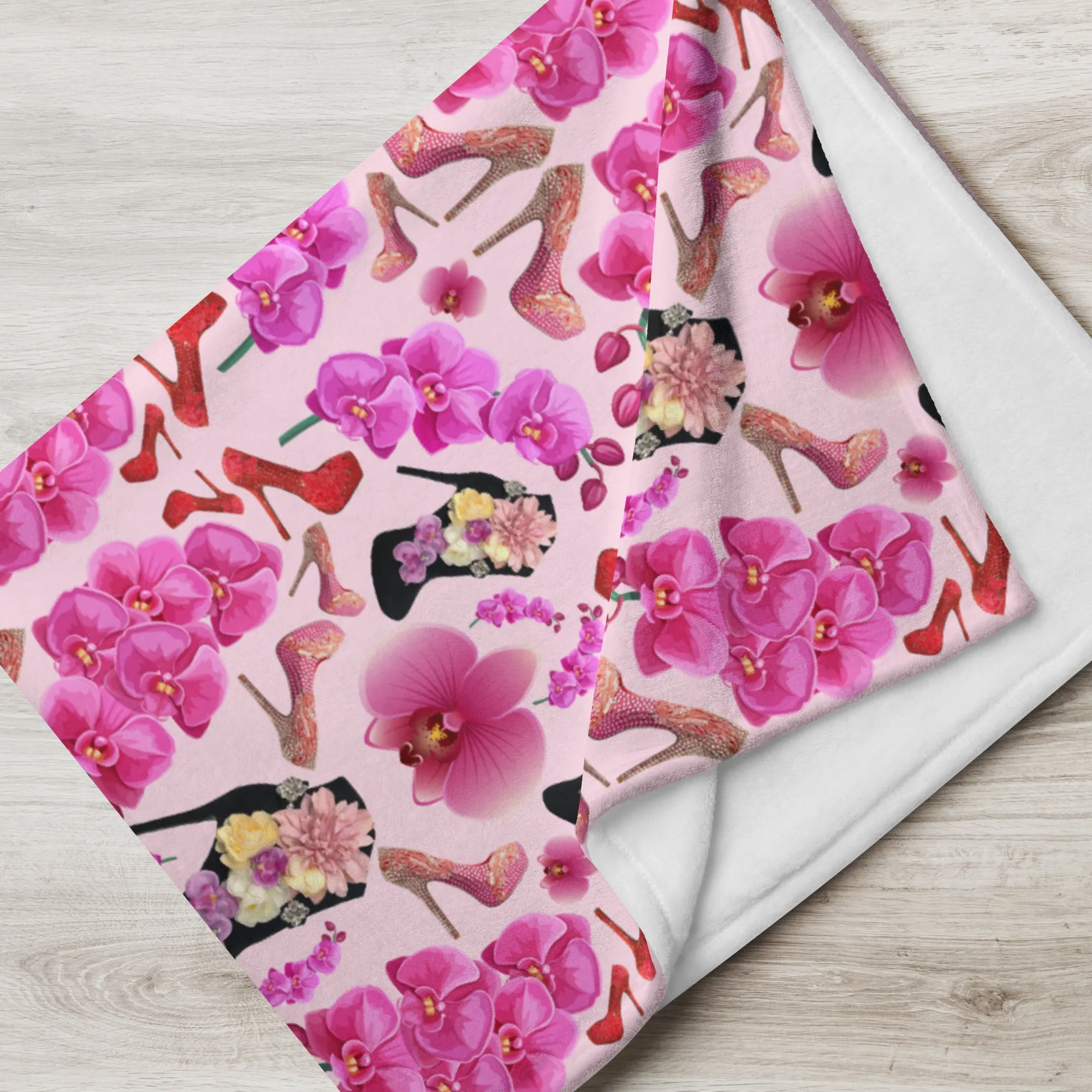 Throw Blanket 'Orchidee'