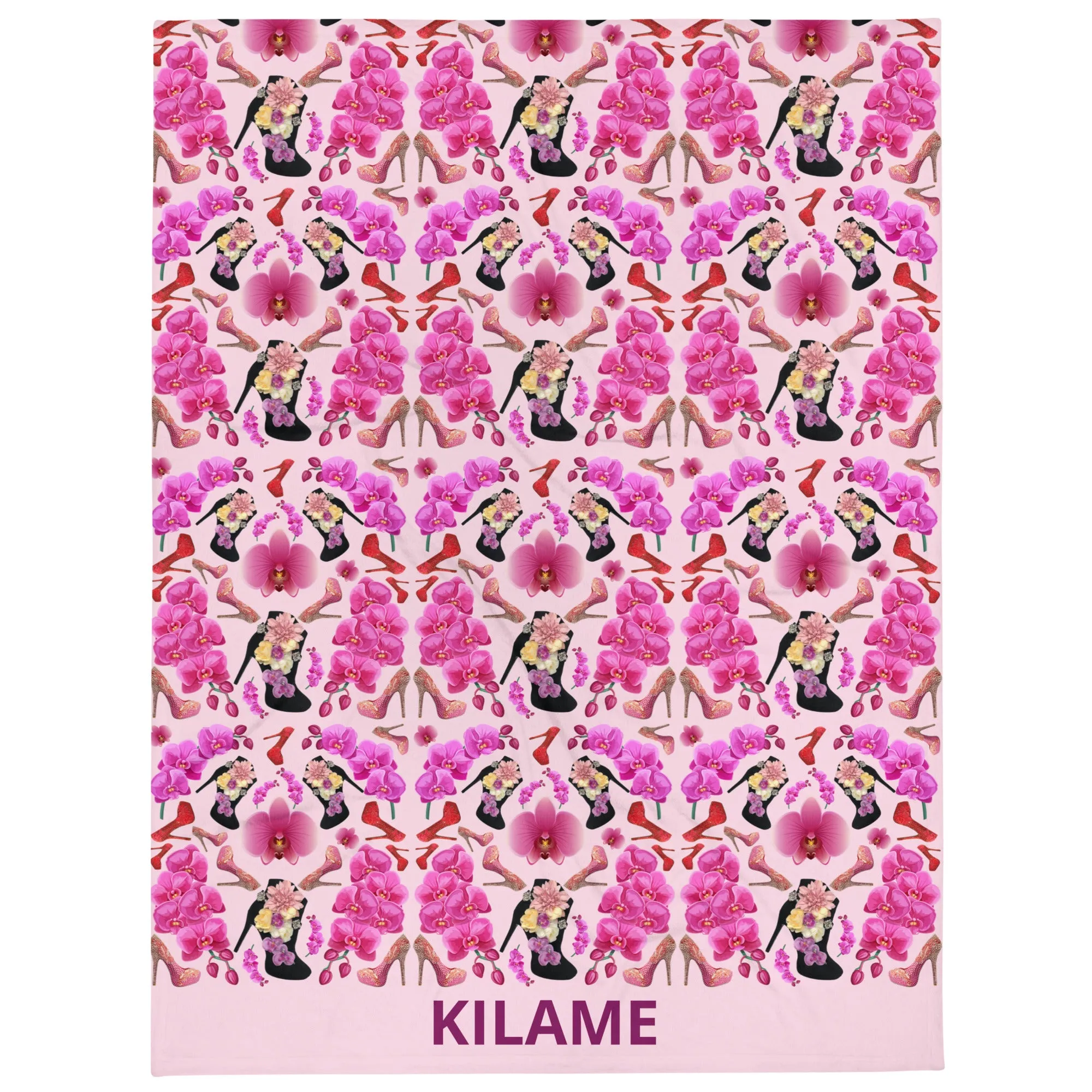 Throw Blanket 'Orchidee'