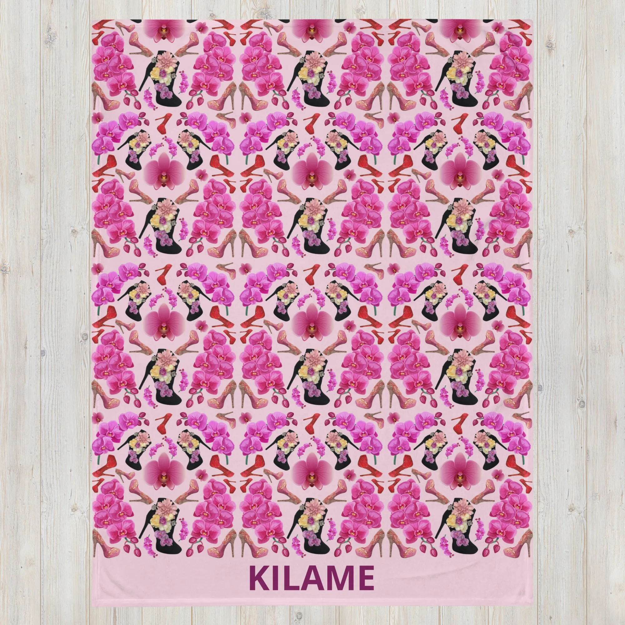 Throw Blanket 'Orchidee'