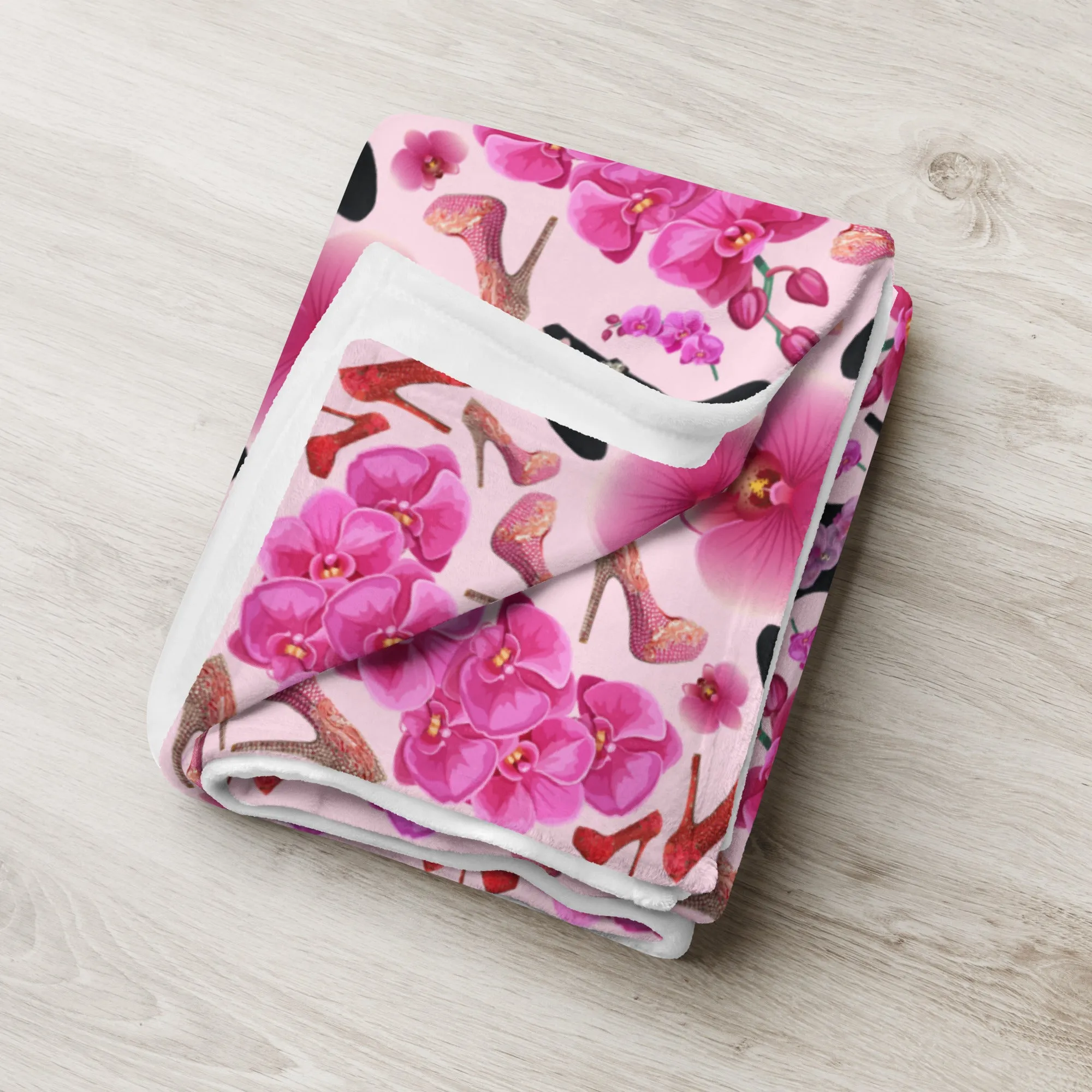 Throw Blanket 'Orchidee'