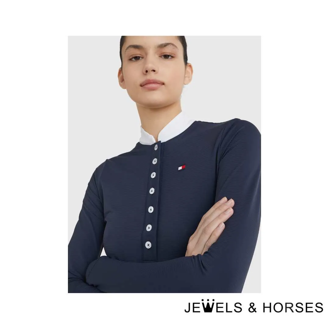 Tommy Hilfiger Show Shirt Long Sleeve - Desert Sky