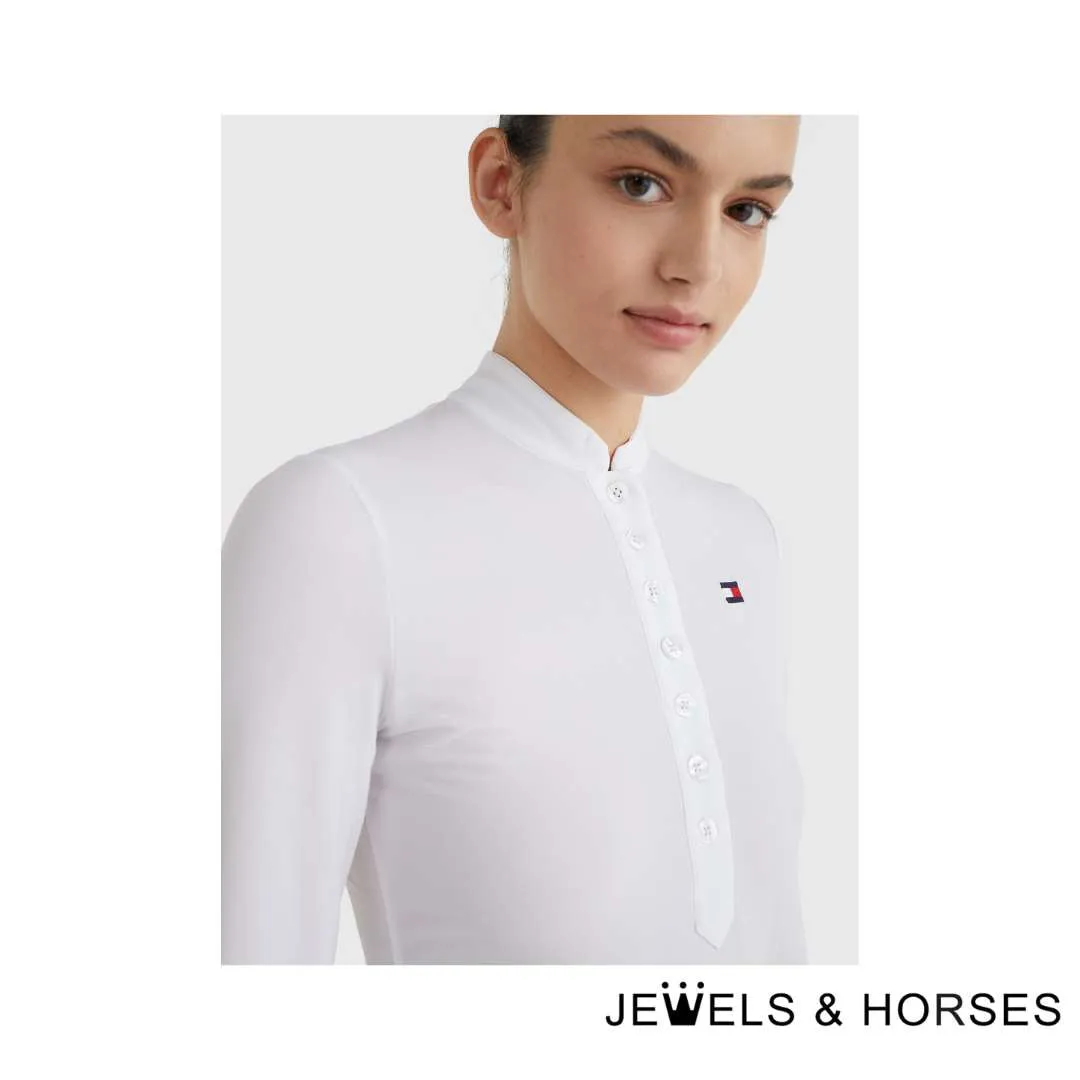 Tommy Hilfiger Show Shirt Long Sleeve - Optic White