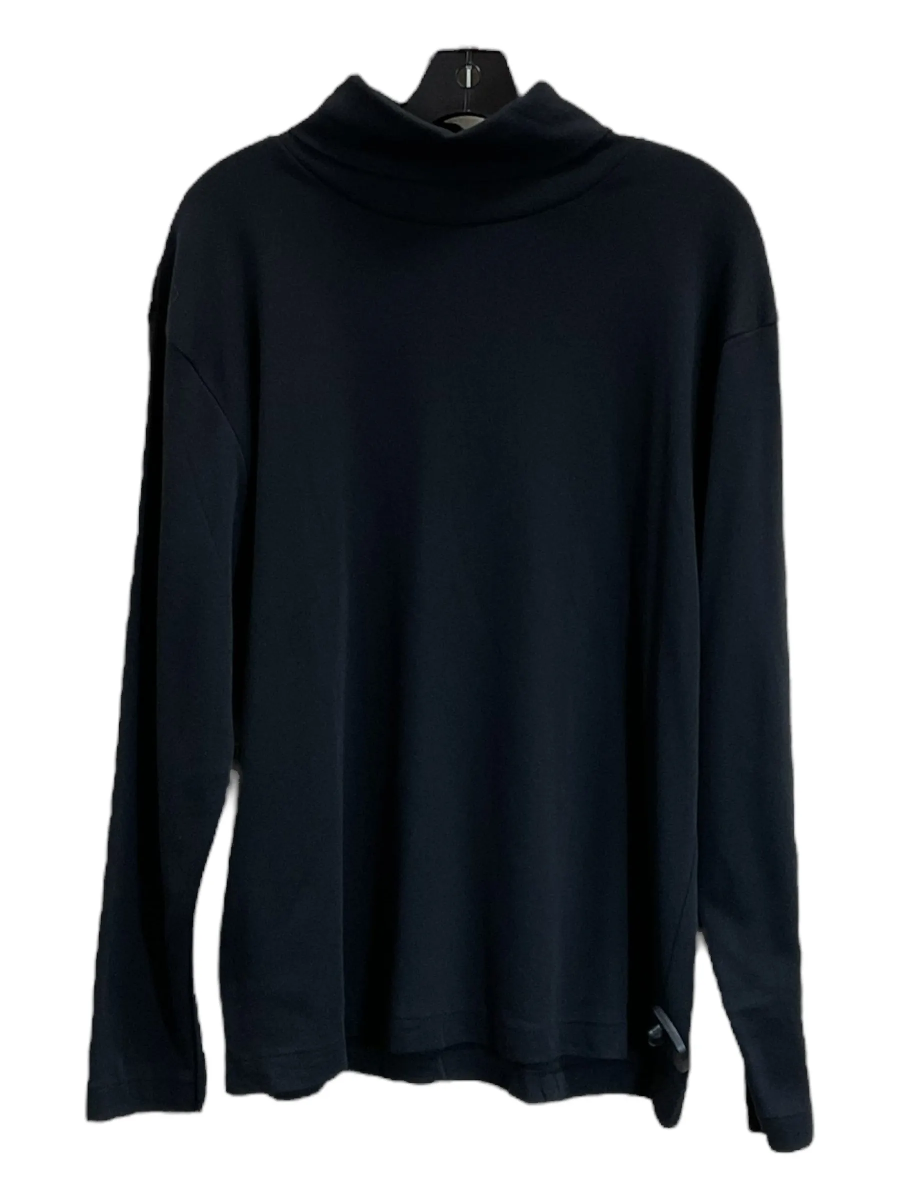 Top Long Sleeve Basic By Sun River In Black, Size: Xl